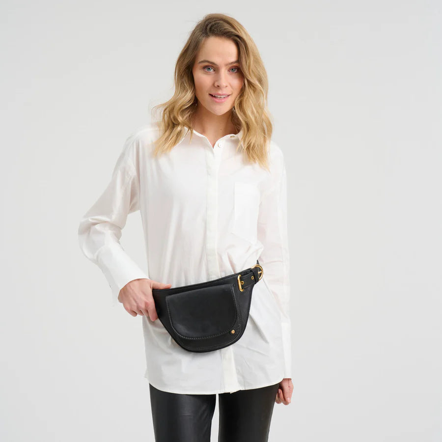 Depeche Bæltetaske - 17018 Golden Chic Bæltetaske i Sort