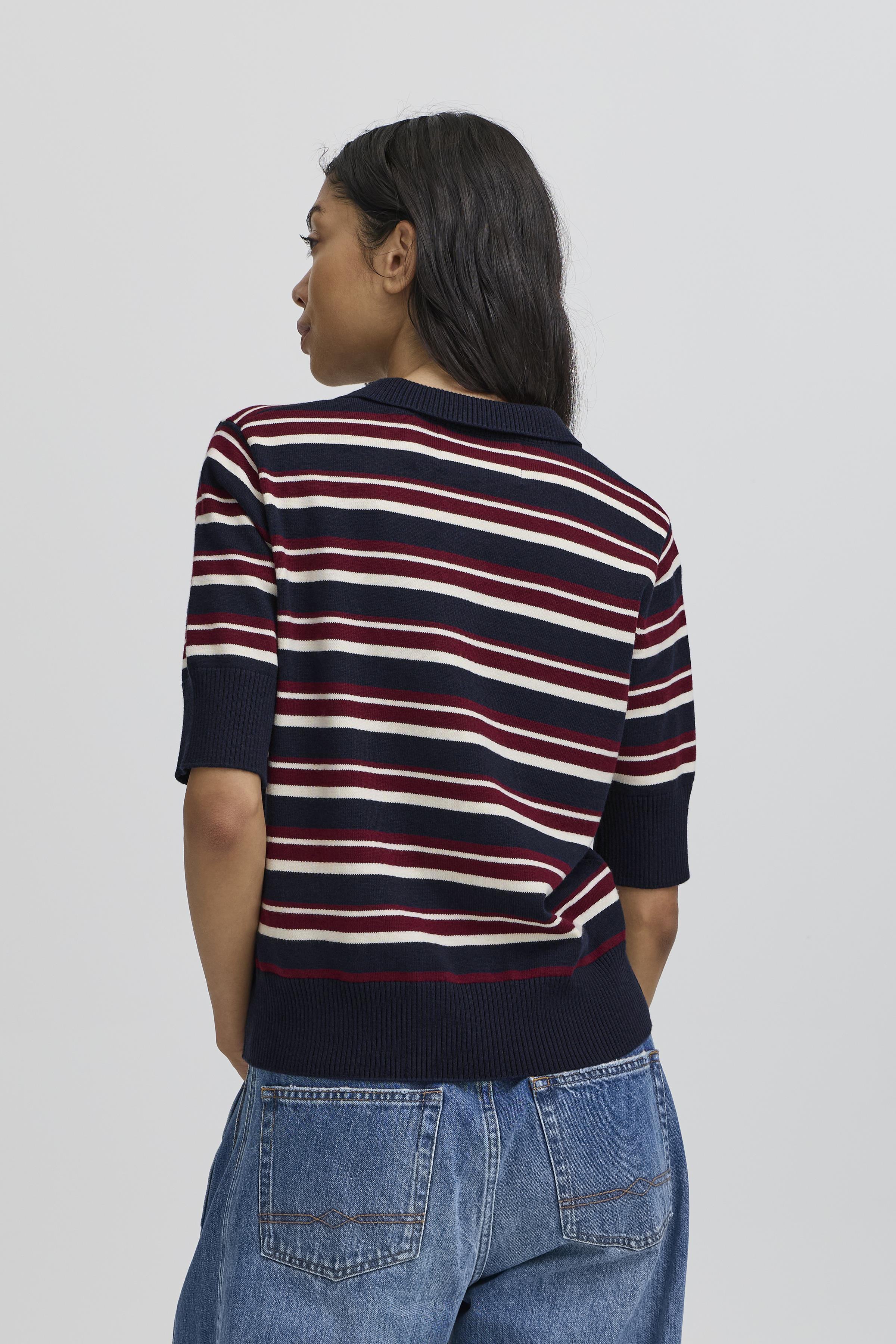 BALL Original Polo - BaMarietta Knit SL Polo i Sky Captain