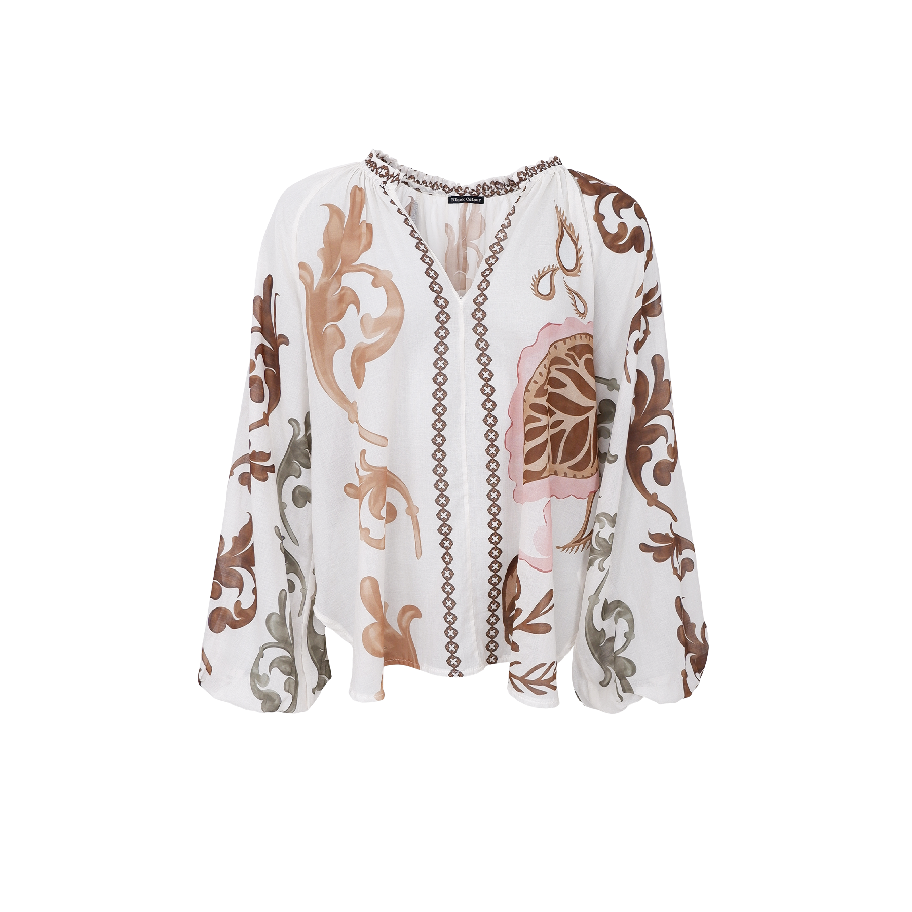 Black Colour Bluse - BcHolly Bluse i Off White