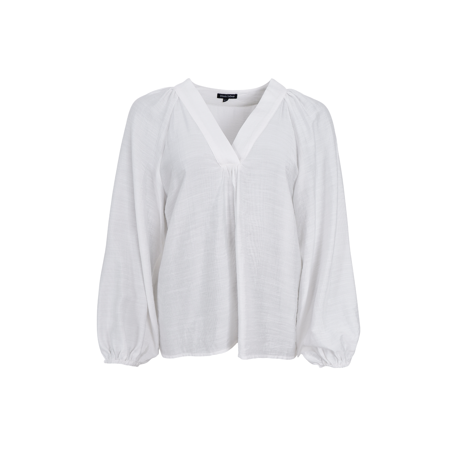 Black Colour Bluse - BcLuisa Raglan Bluse i Hvid