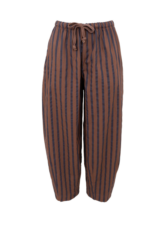 Black Colour Bukser - BcMallu Barrel Bukser I Espresso