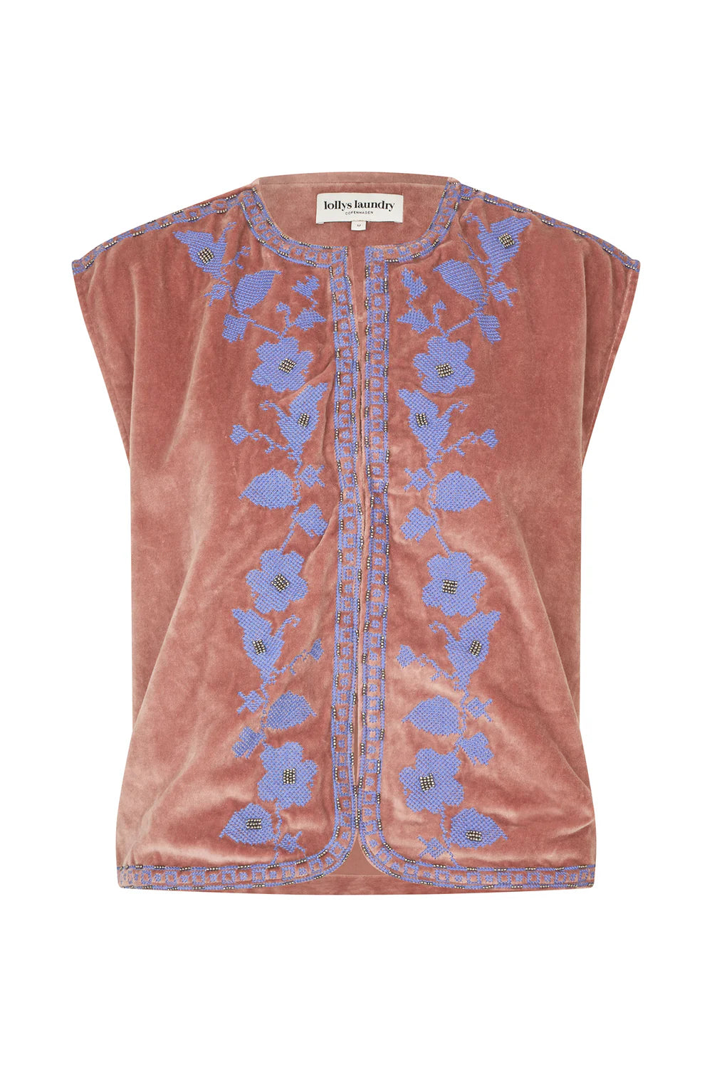 Lollys Laundry Vest - BinLL Vest i Dusty Rose