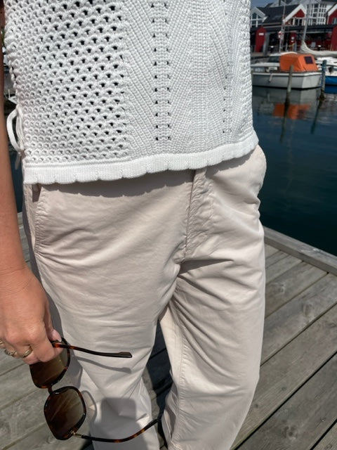 Pieszak - Birkin Weekend Bukser i Creme Tan