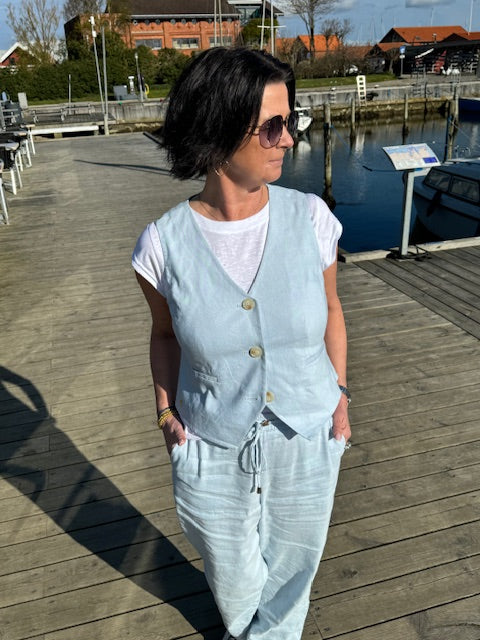 PBO Bukser - Laymond Bukser i Cashmere Blue