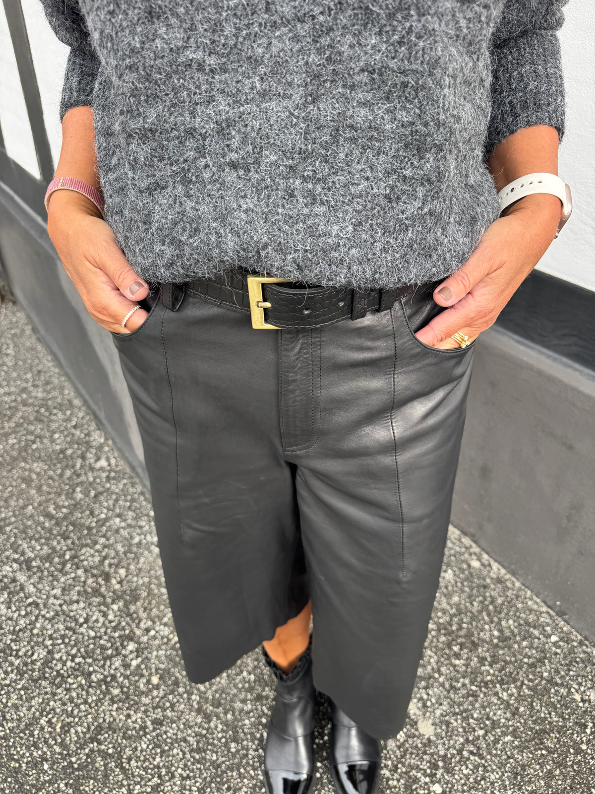 Depeche Bermuda Shorts - 51400 BoaDep High Waist Bermuda Shorts i Sort