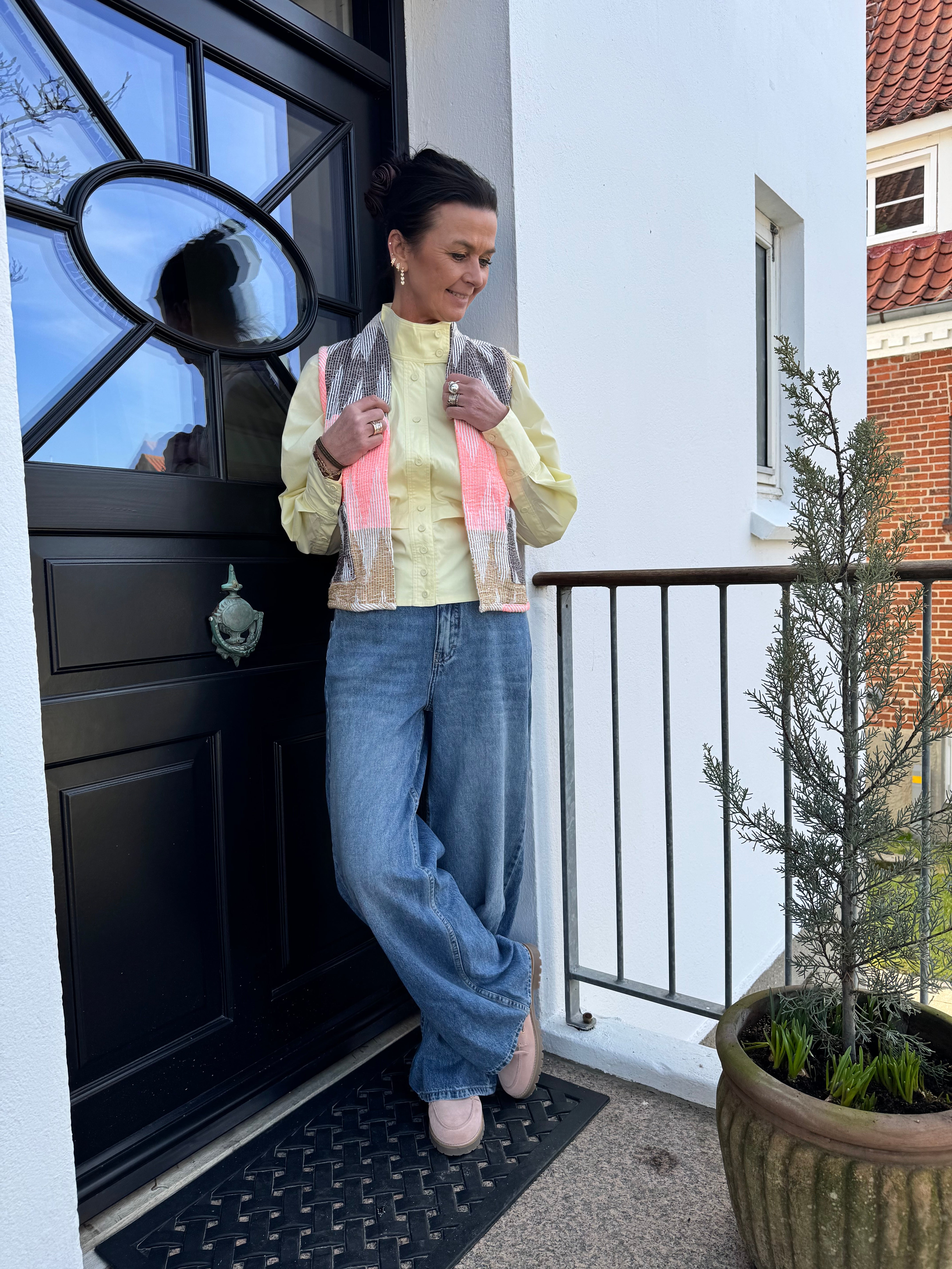 Gossia Vest - JolinyGO Vest i Multi Jaquard