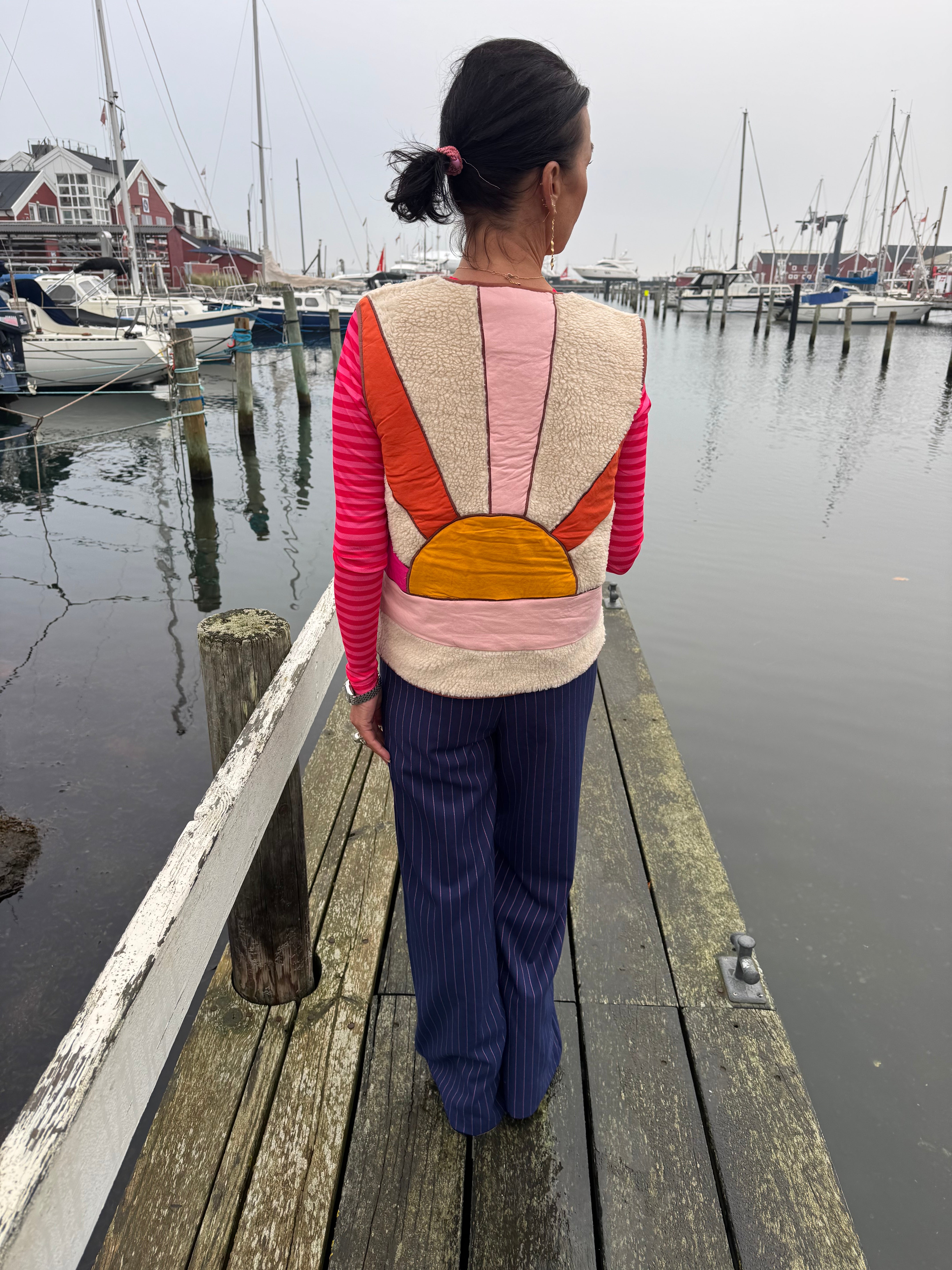 Lollys Laundry Vest - JaceLL Vest i Sand