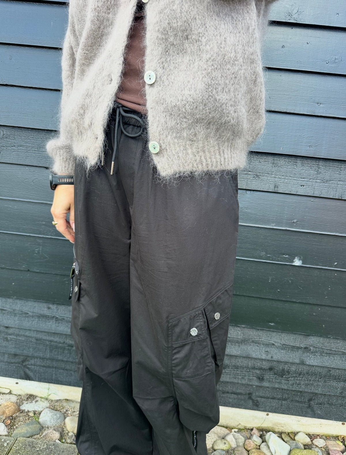 Haute L´amitié Bukser - Air Zip Bukser i Sort