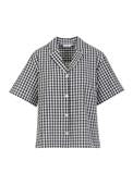 Coster Copenhagen Skjorte - CC Heart Alena Skjorte i Black/White Check