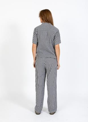 Coster Copenhagen Skjorte - CC Heart Alena Skjorte i Black/White Check