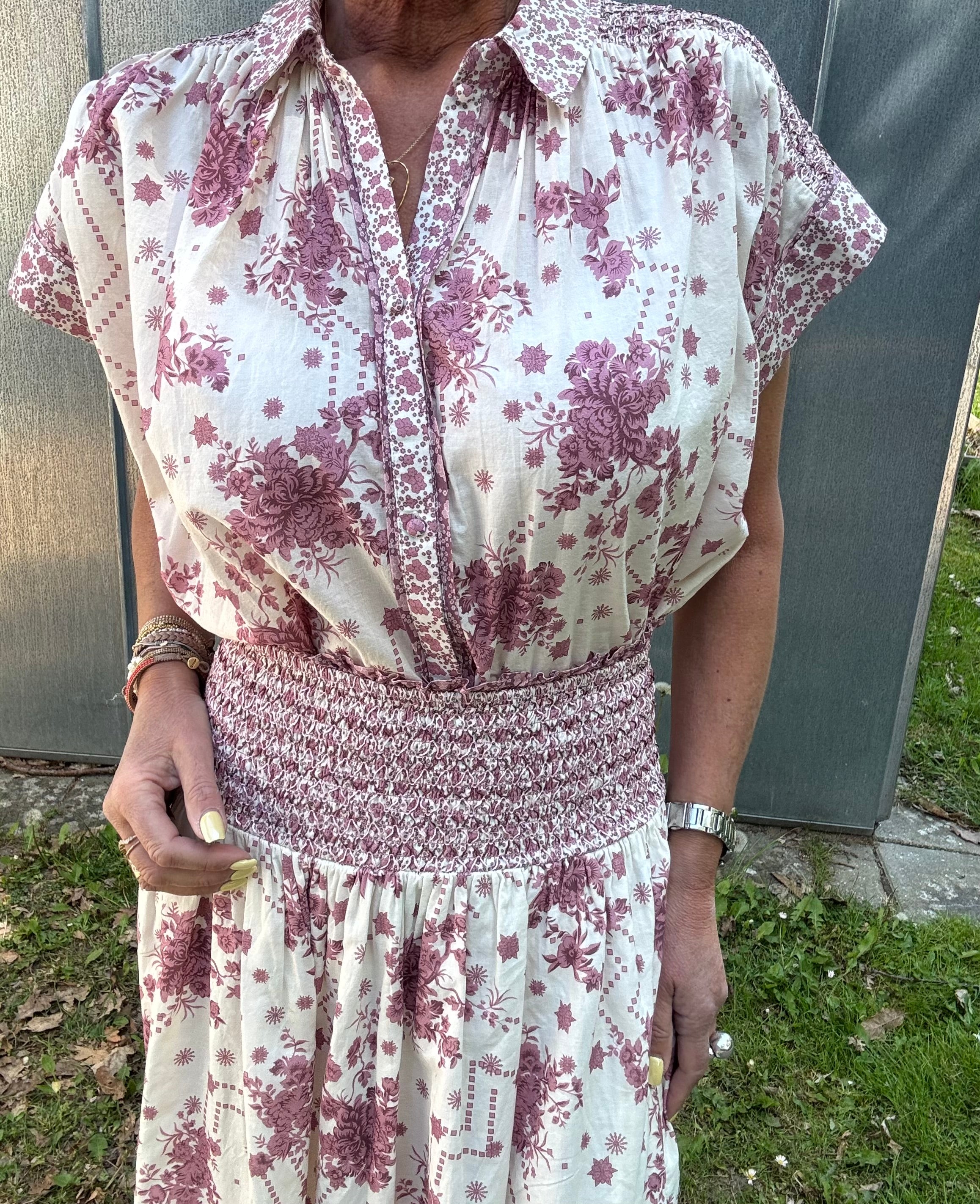Lollys Laundry Bluse - BadalLL Bluse i Flower Print