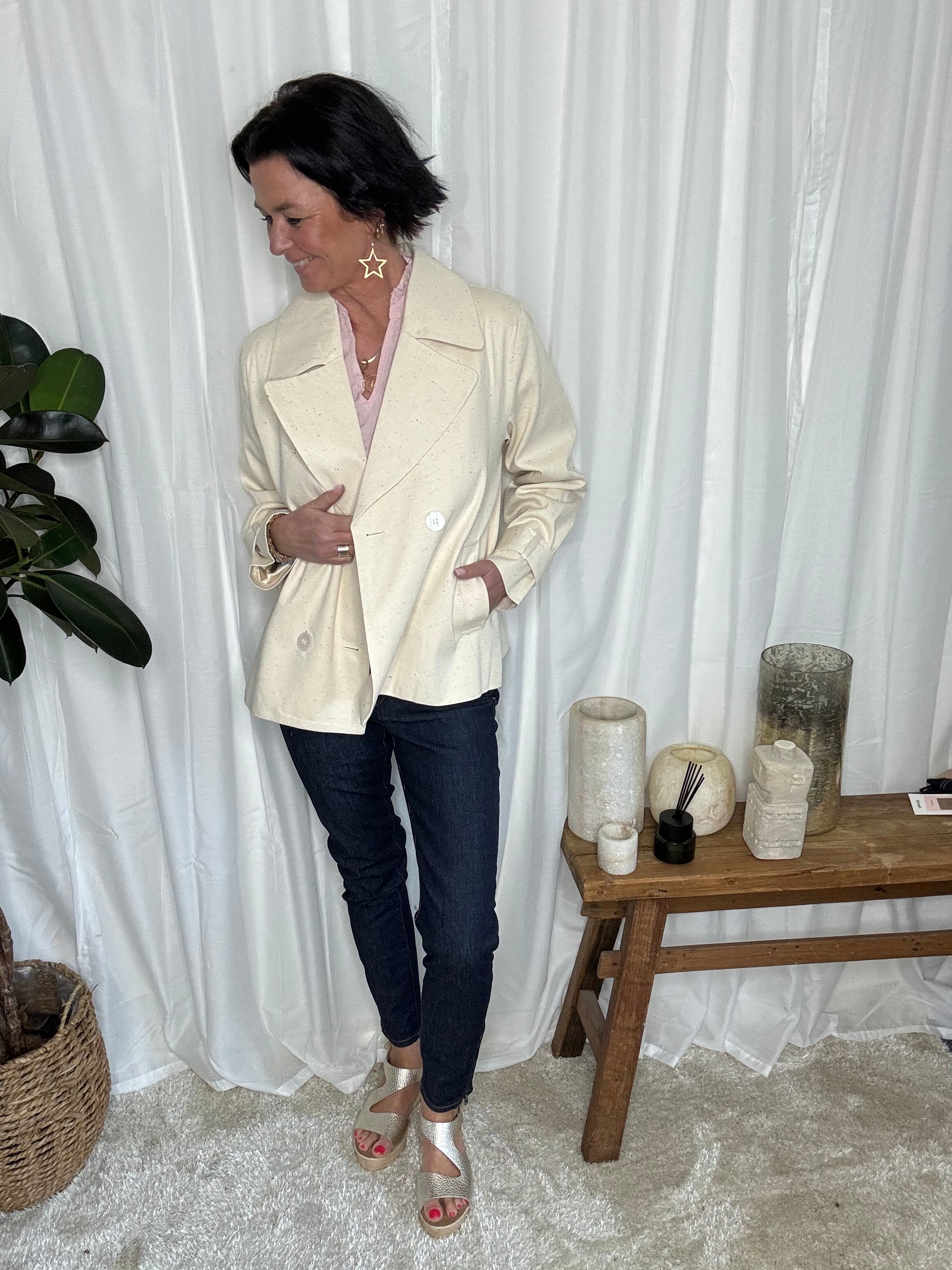 Nümph Jakke - NuSilla Jakke i Pristine