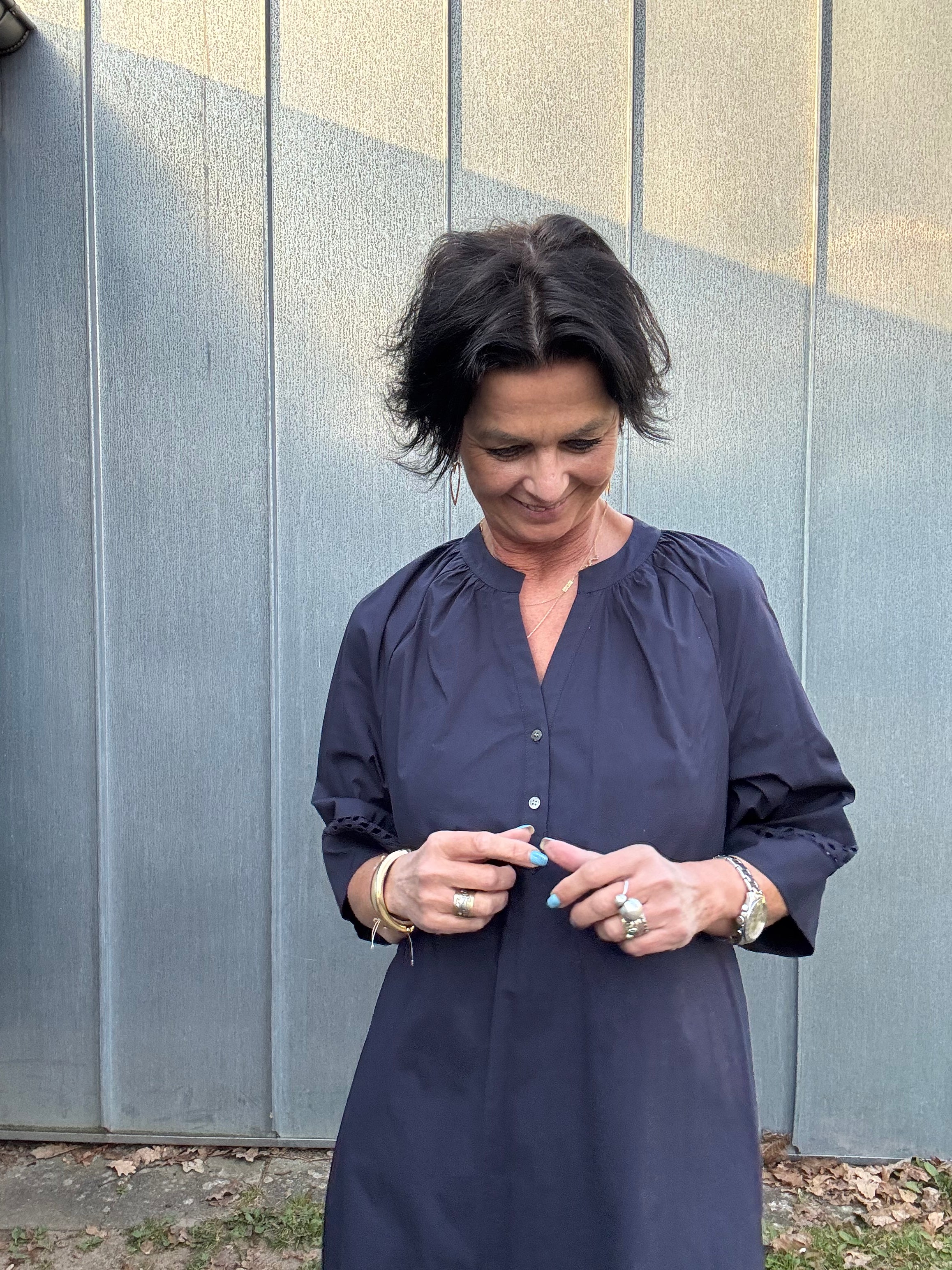 PBO Kjole - Mariso Kjole i Wood Indigo Blue