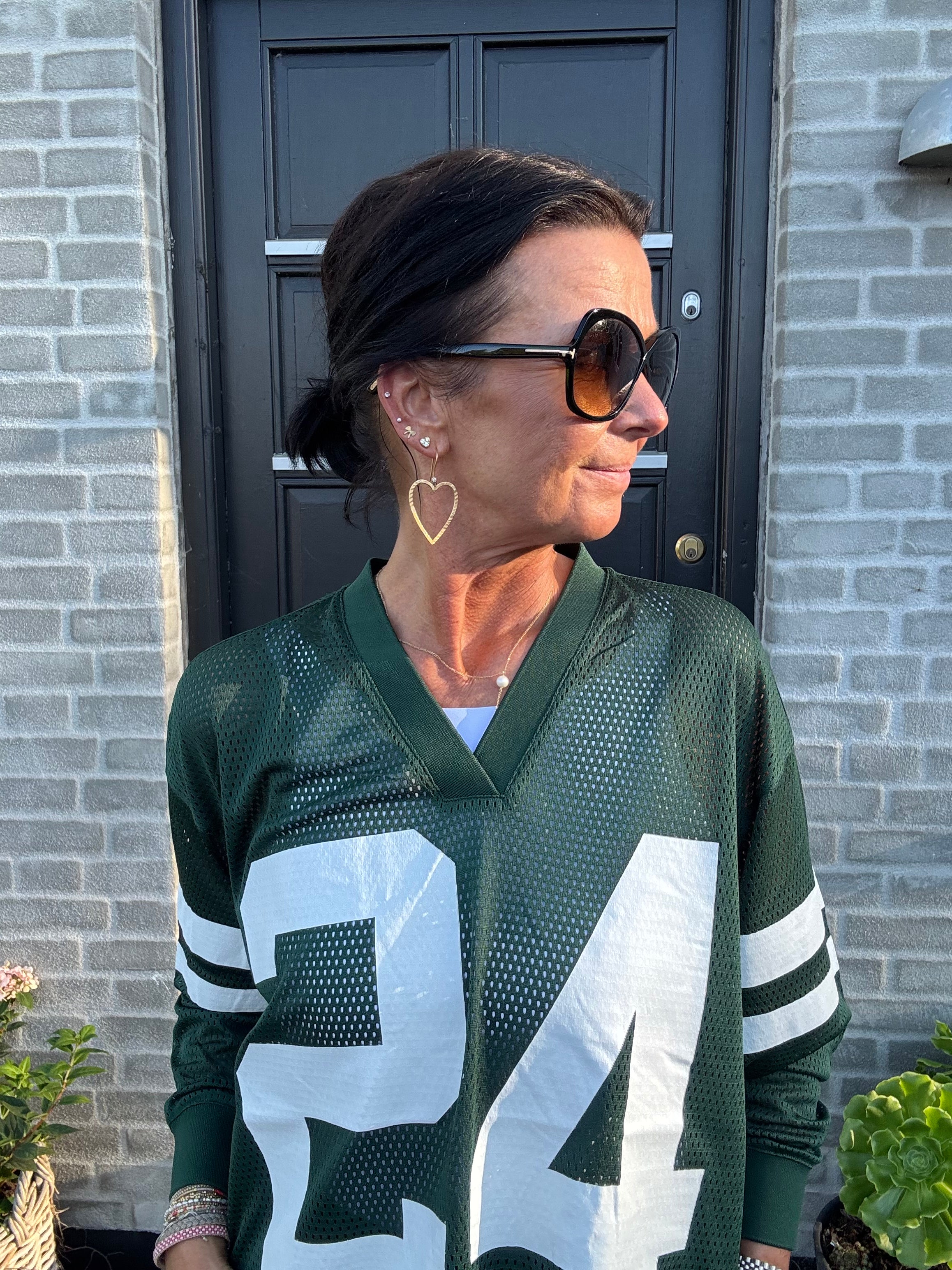 Haute L´amitié Bluse - Drift Number LS Bluse i Sporty Green