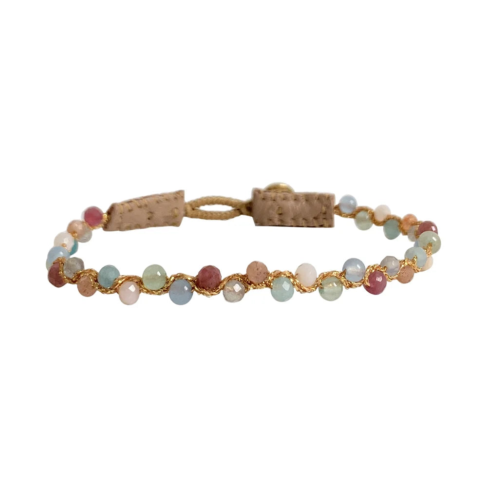 IBU Jewels Armbånd - CWTM-S Cap Twist Armbånd i Multi Summer
