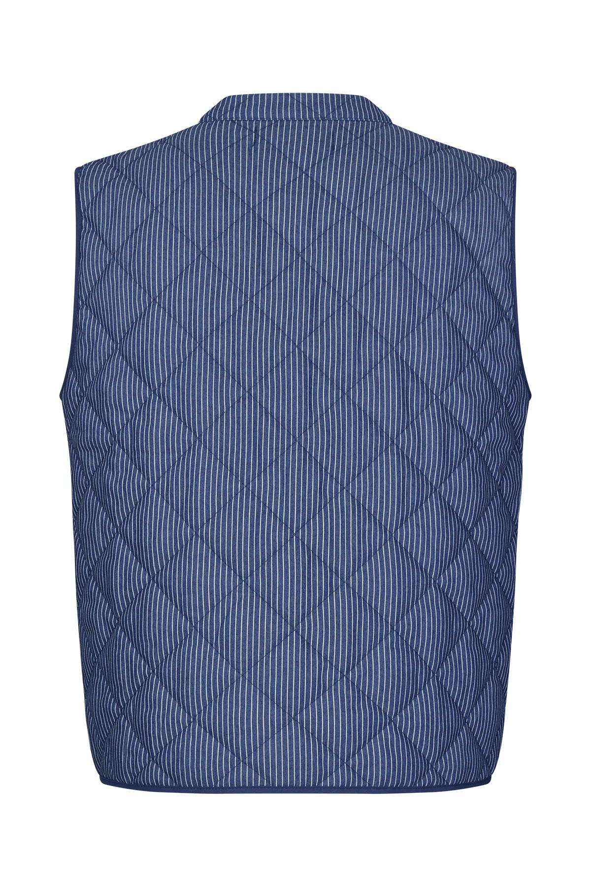 Lollys Laundry Vest - CairoLL Quilted Vest i Dark Blue