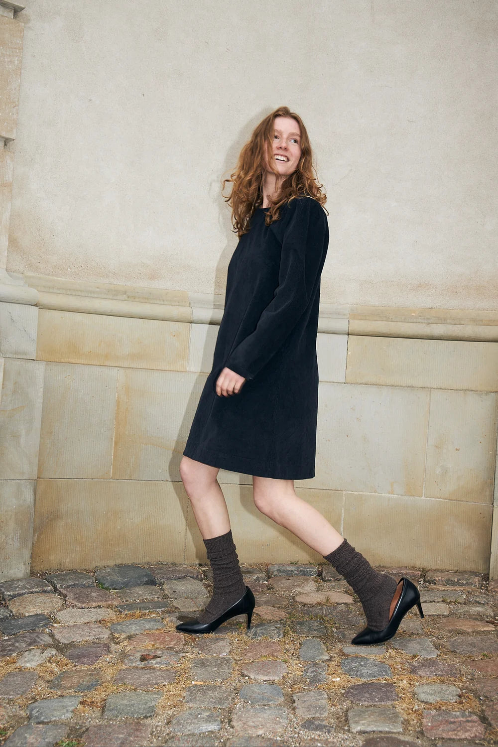 Lollys Laundry Kjole - CarlaLL Kort Kjole i Dark Blue