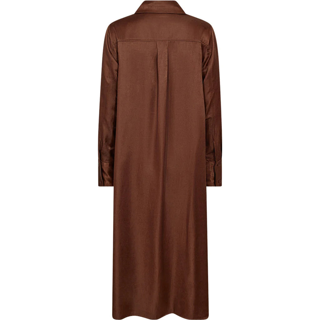 Depeche Kjole - CindyDE Kjole i Brun