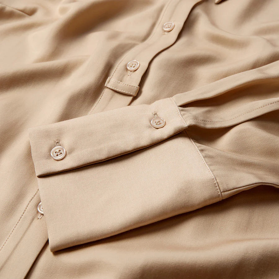 Depeche Skjorte - CindyDC Skjorte i Champagne