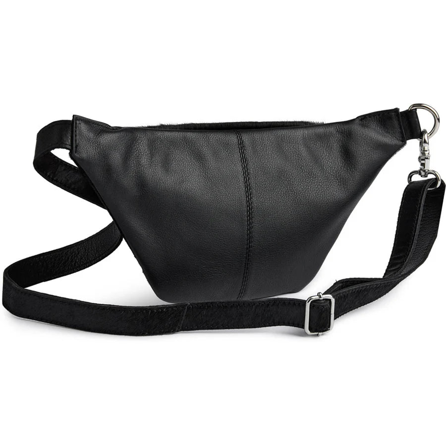 Depeche Bumbag - 16394 Cow Bumbag i Jet Sort
