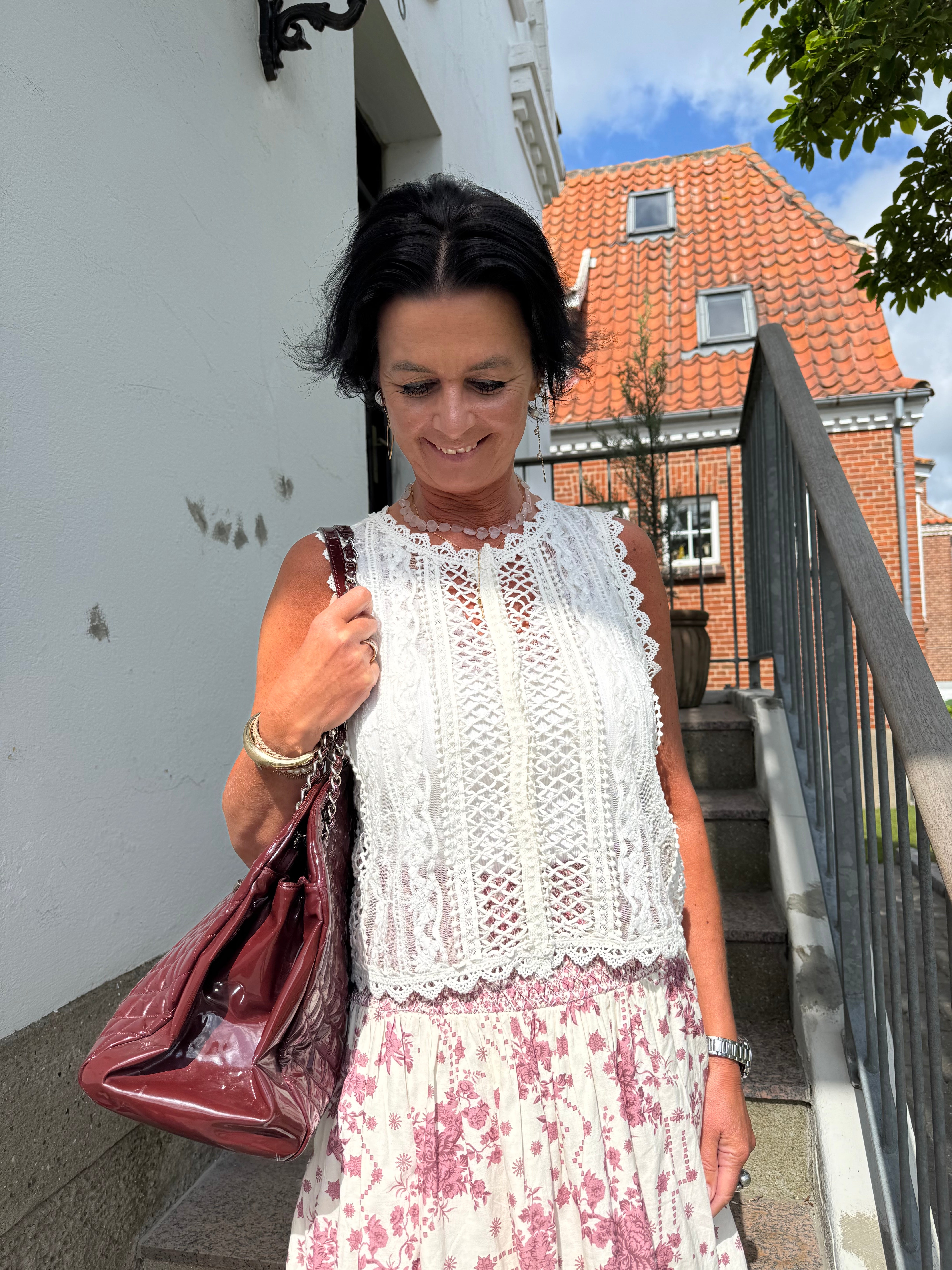 Gossia Top - SeboraGO Top i Off-White