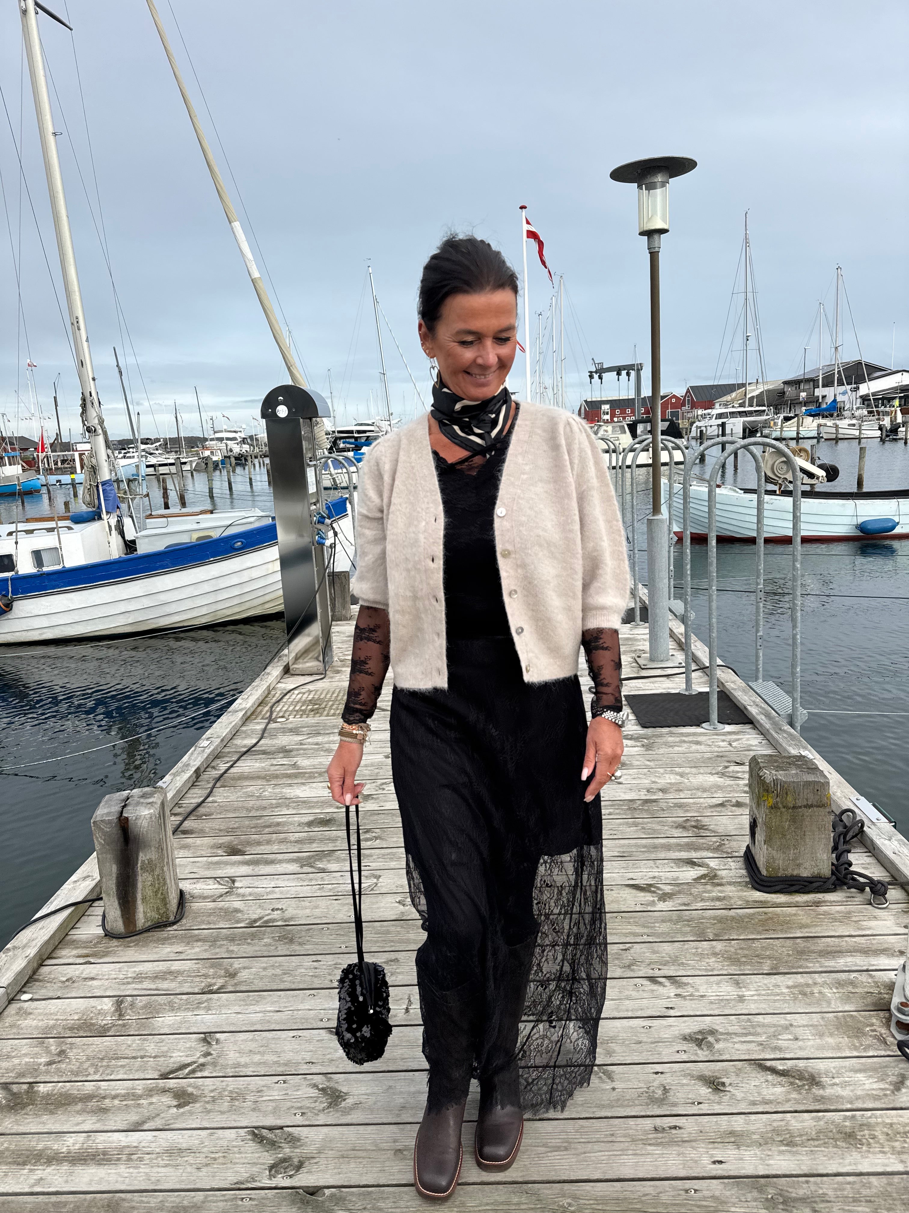 Nümph Cardigan - NuSuri Brushed SS Cardigan i Chateau Gray