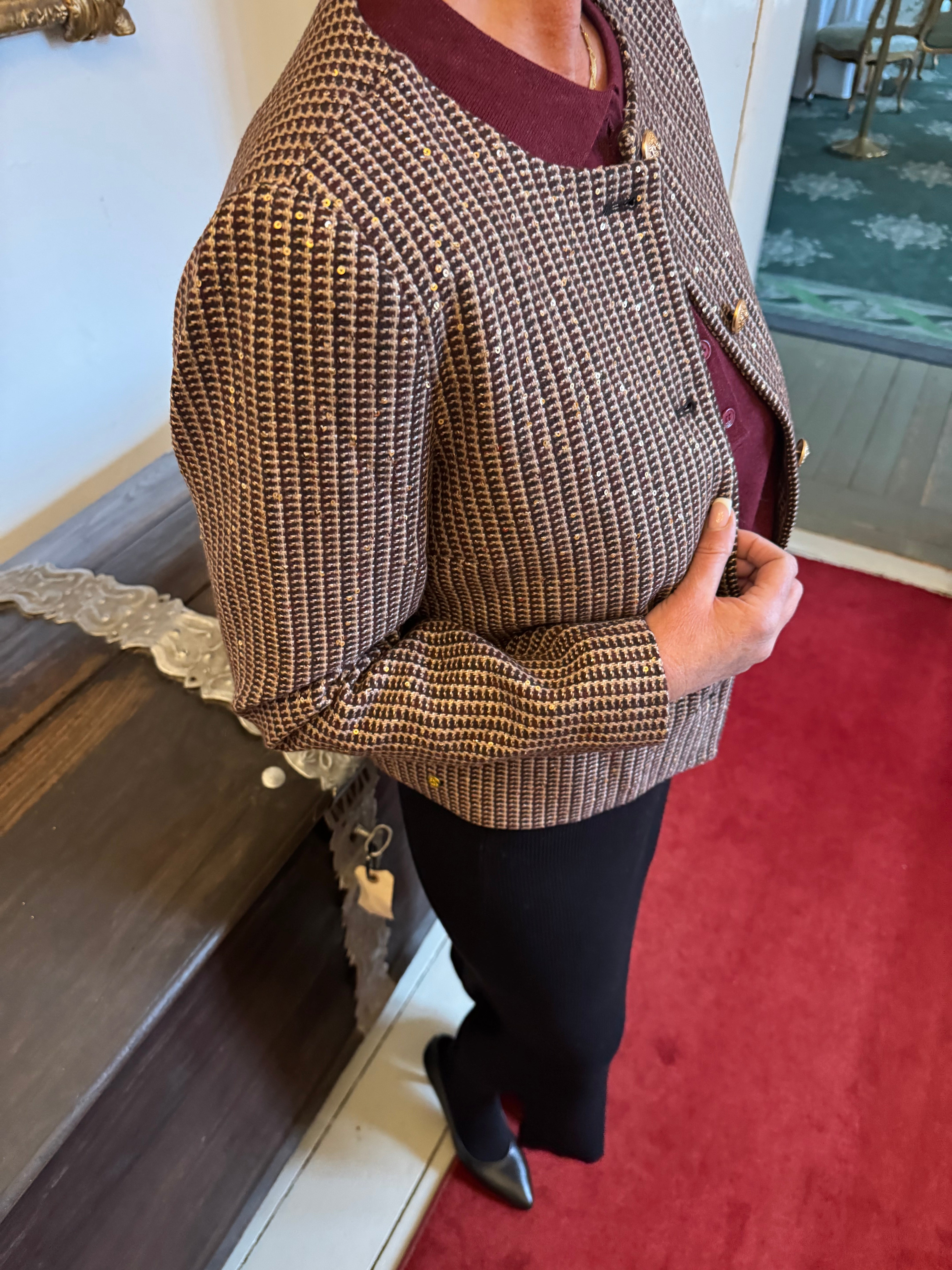 PBO Blazer - Pixie Blazer i Bordeaux