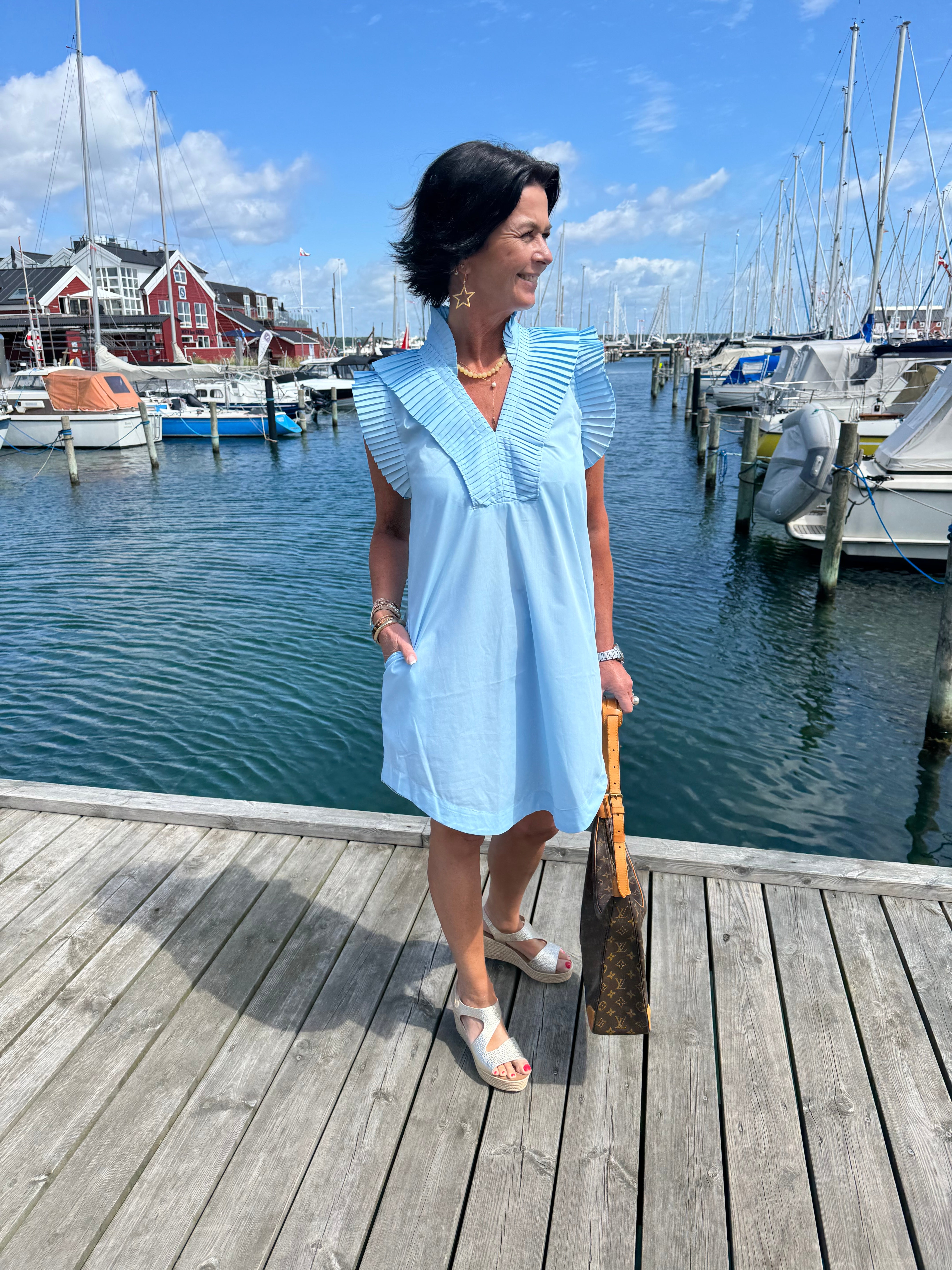 Gossia Kjole - MileneGO Kjole i Ice Blue