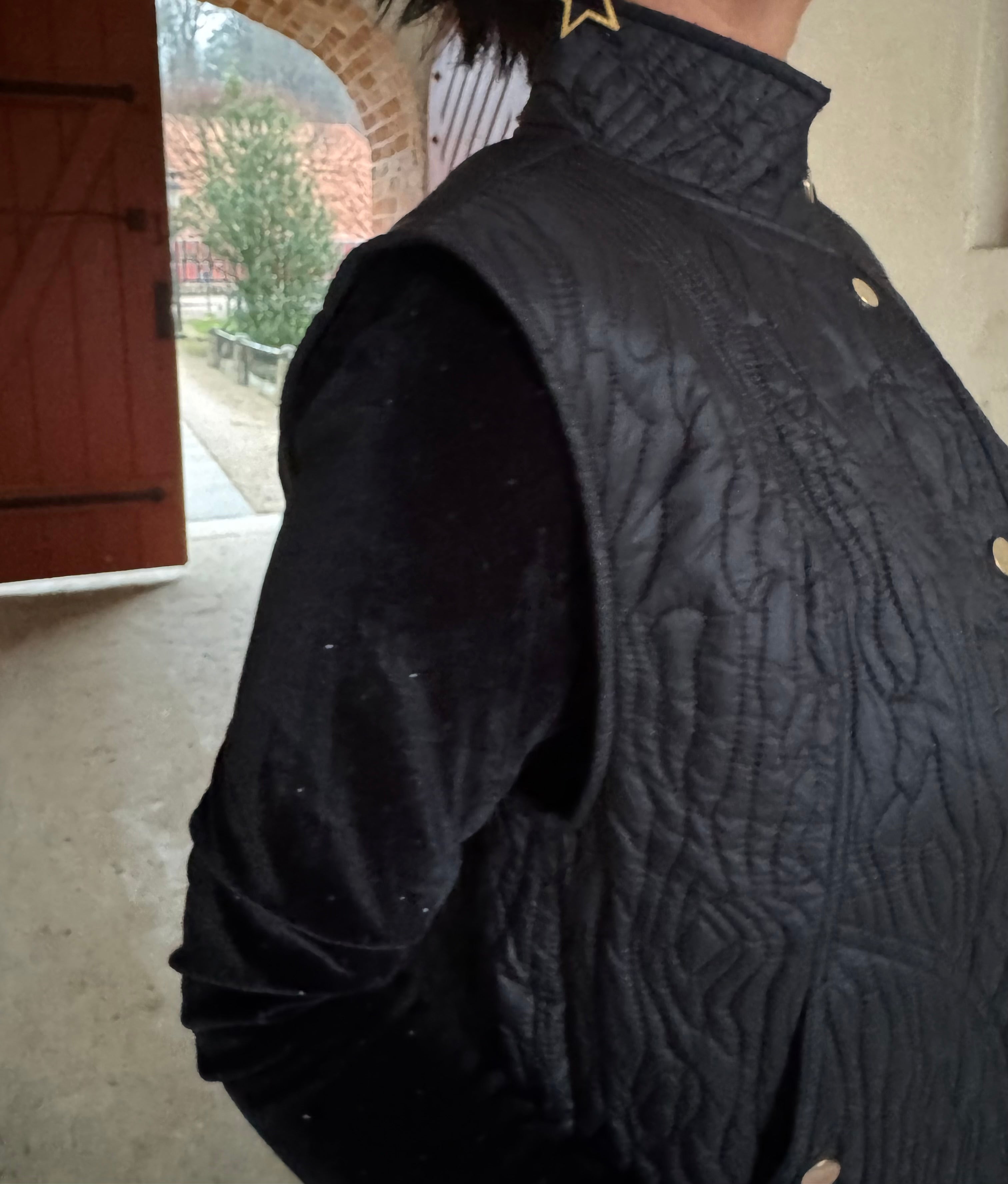 PBO Vest - Puffy Timber Vest i Sort