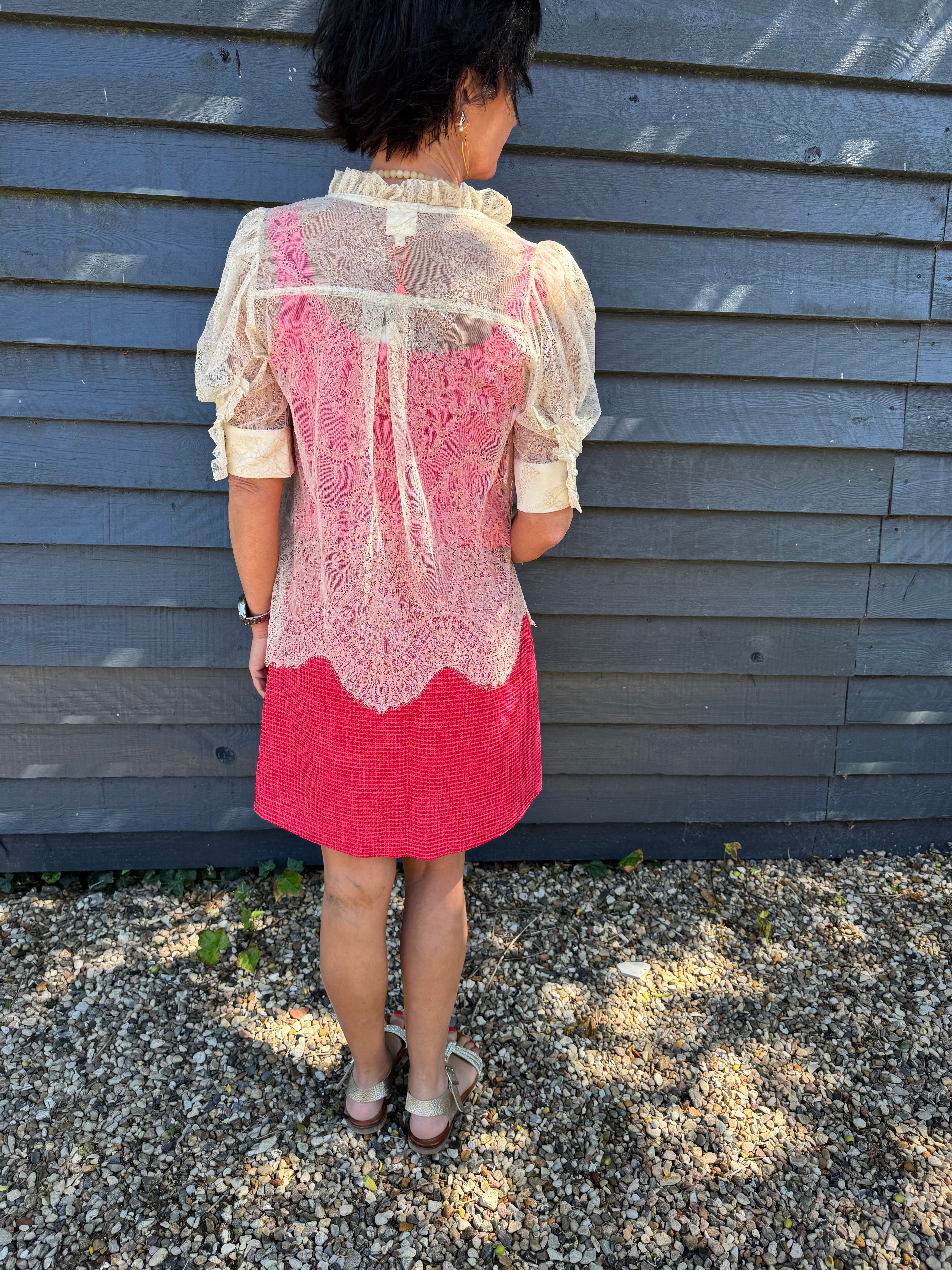 Gossia Bluse - AmarGO Gold Bluse i Creme Gold