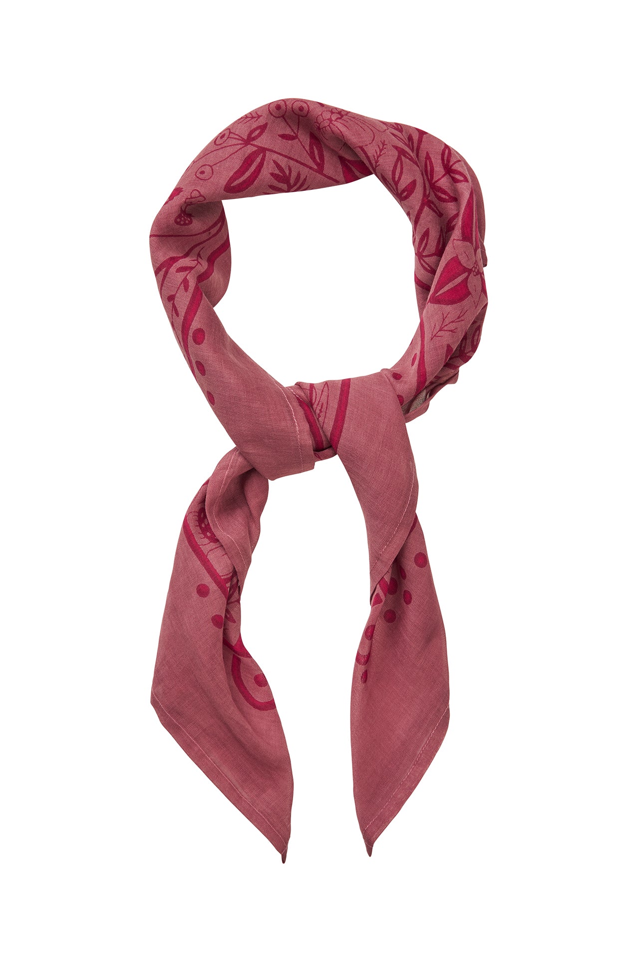 Lollys Laundry Tørklæde - DakotaLL Tørklæde i Dusty Rose