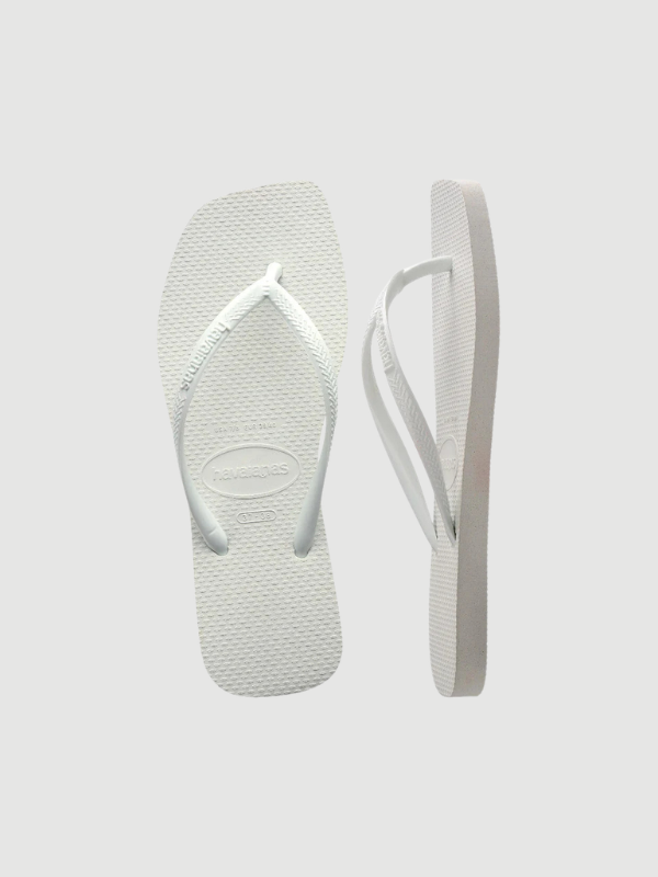 Havaianas Klipklappere - Hav Slim Square Klip Klap i Hvid