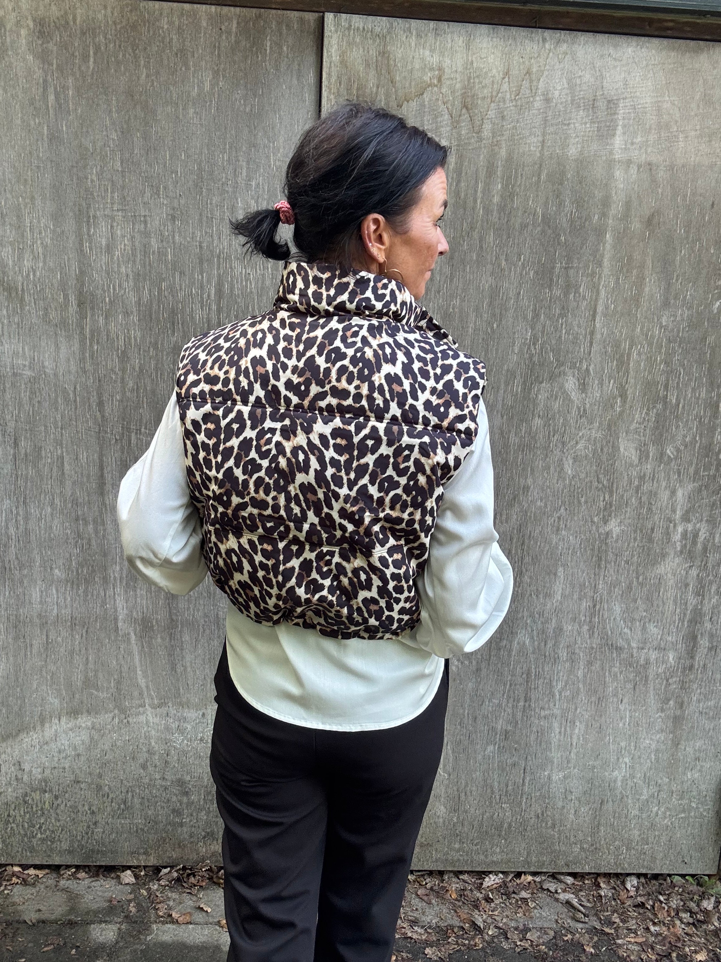 Lollys Laundry Vest - SadaLL Vest i Leopard Print