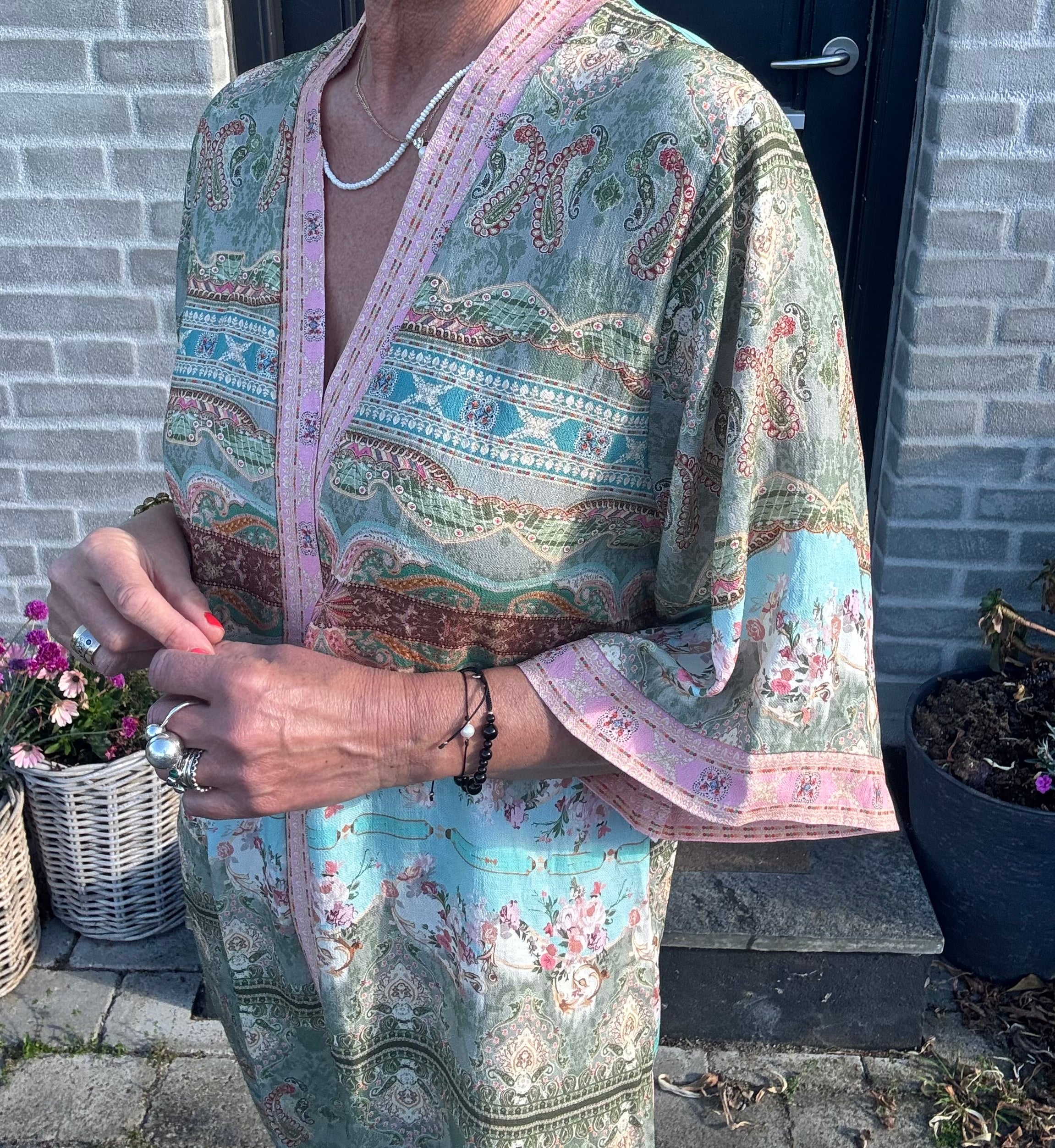 MARTA du château Kjole - 7176 MdcStefania Kaftan Kjole i Military6534tpk
