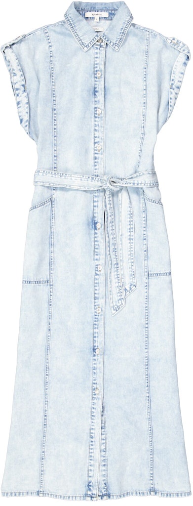 Garcia Kjole - 50284 Denim Kjole i Medium Used Denim