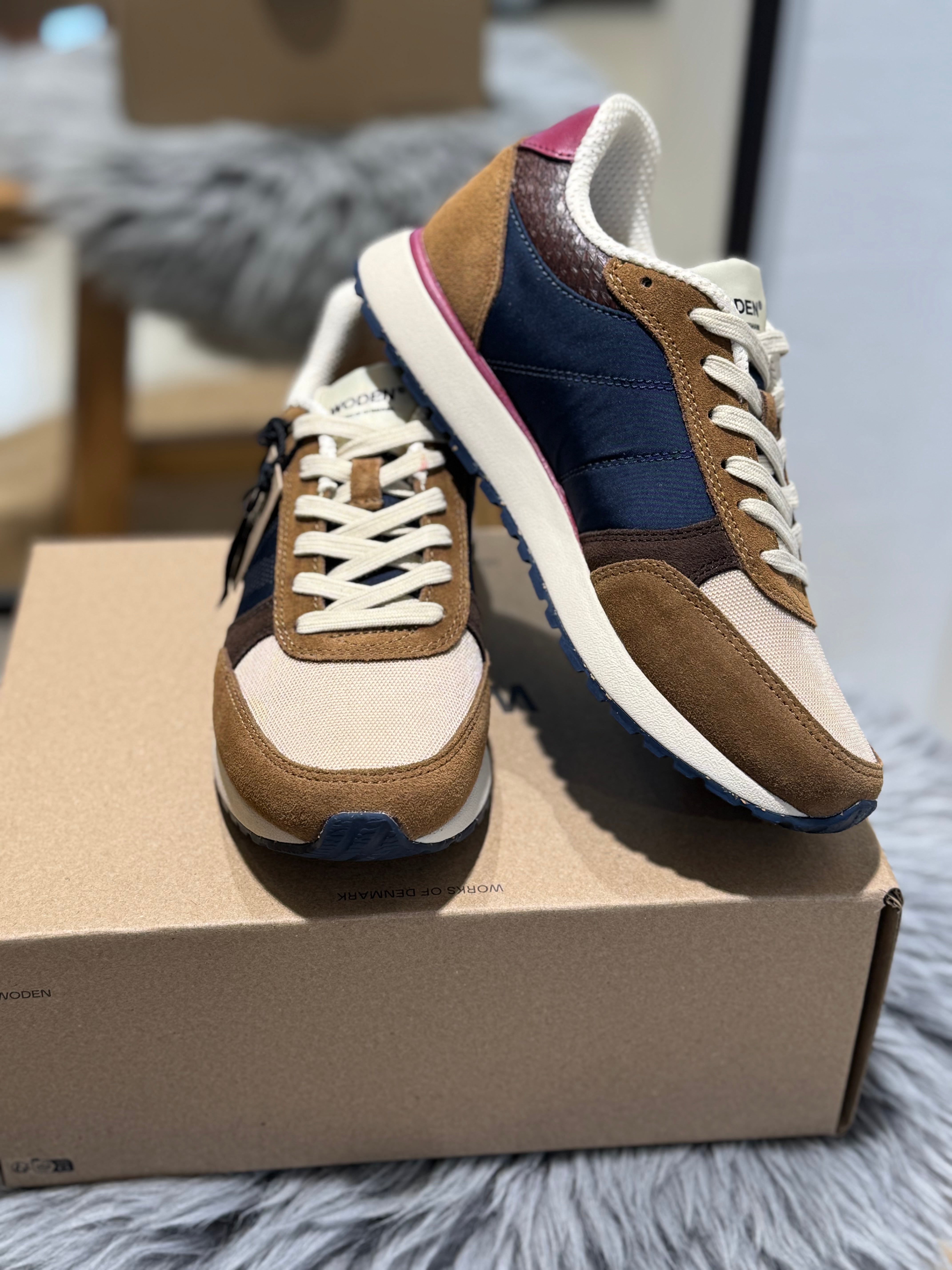Woden Sneaker - Ronja Sneaker i Caramel Multi