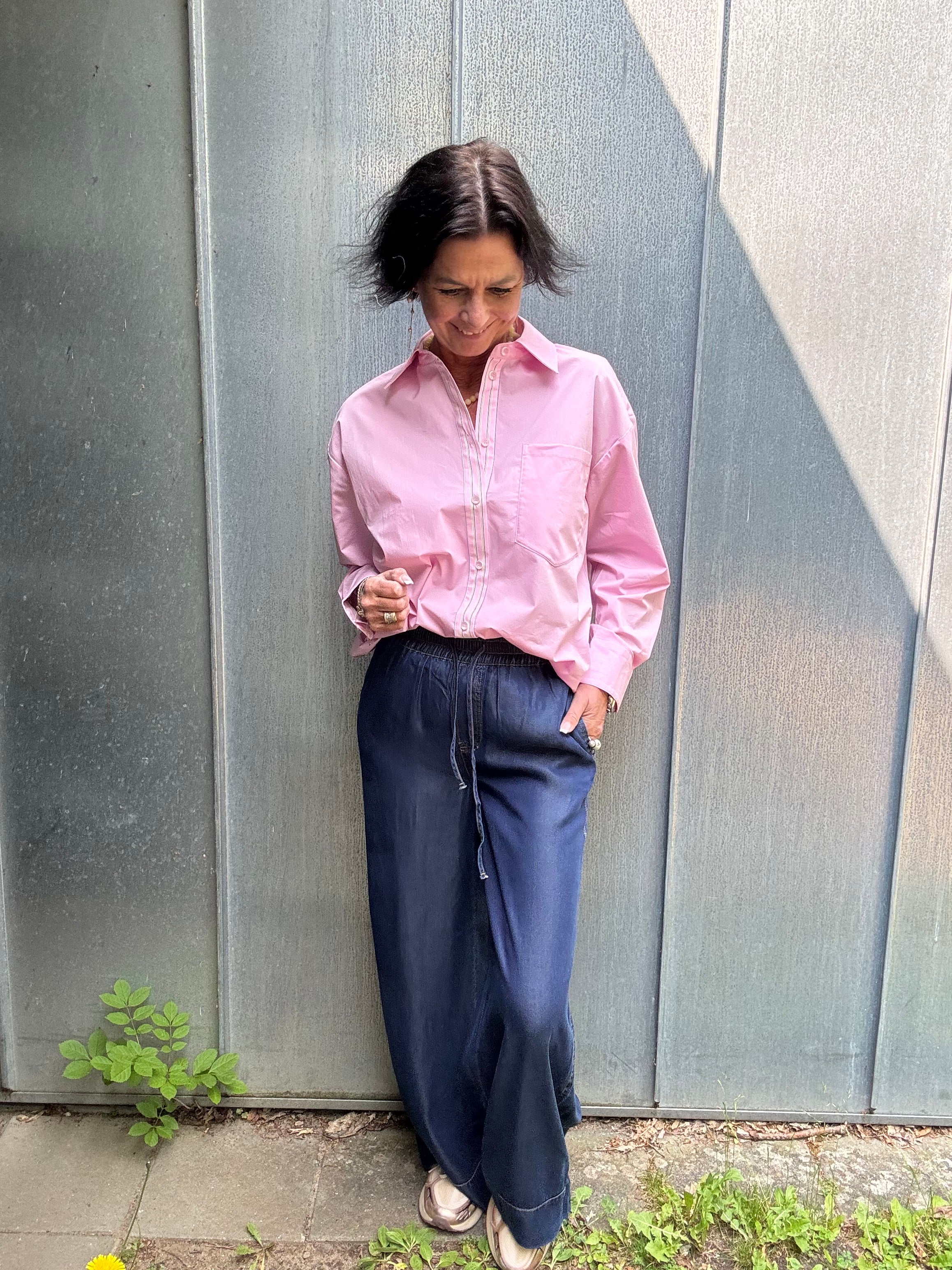 Nümph Bukser - NuMiami Bukser i Dark Blue Denim