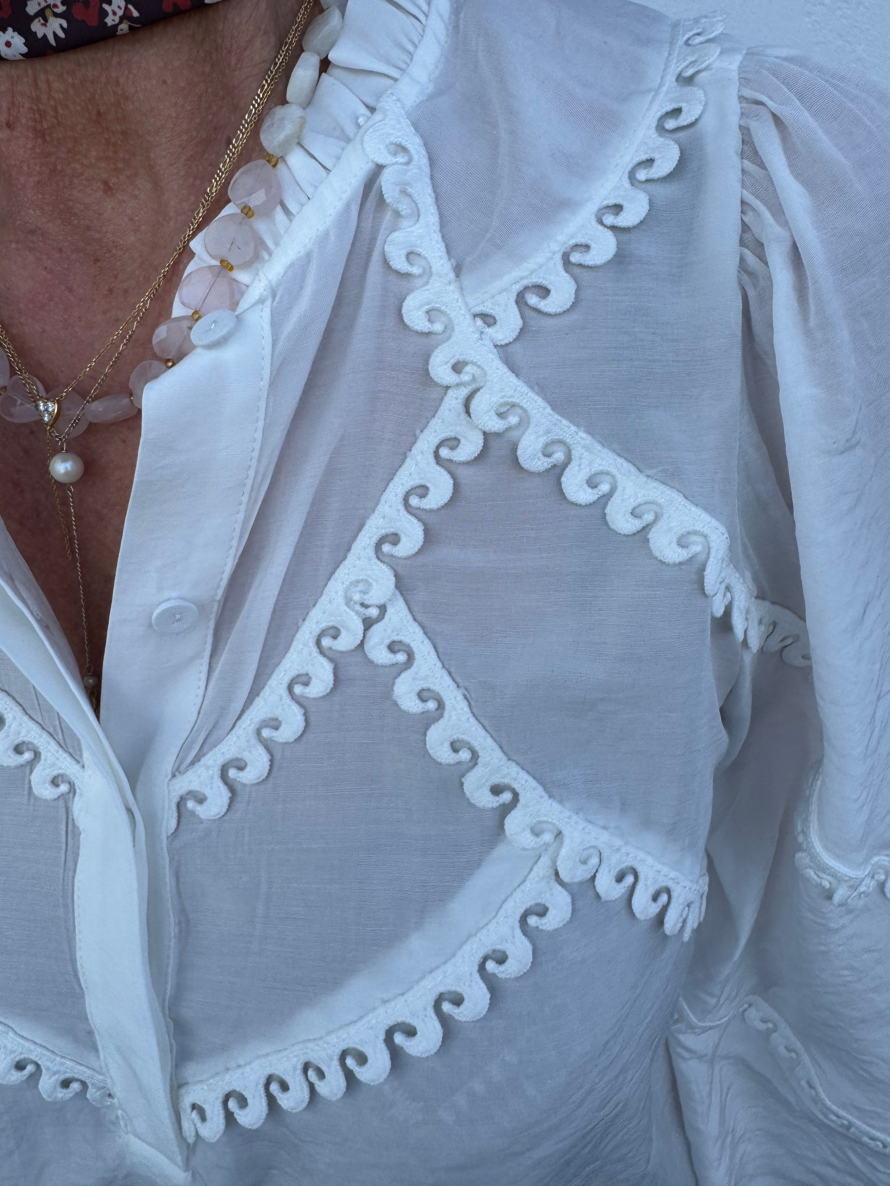 Gossia Bluse - PascaleGO Bluse i Off-White