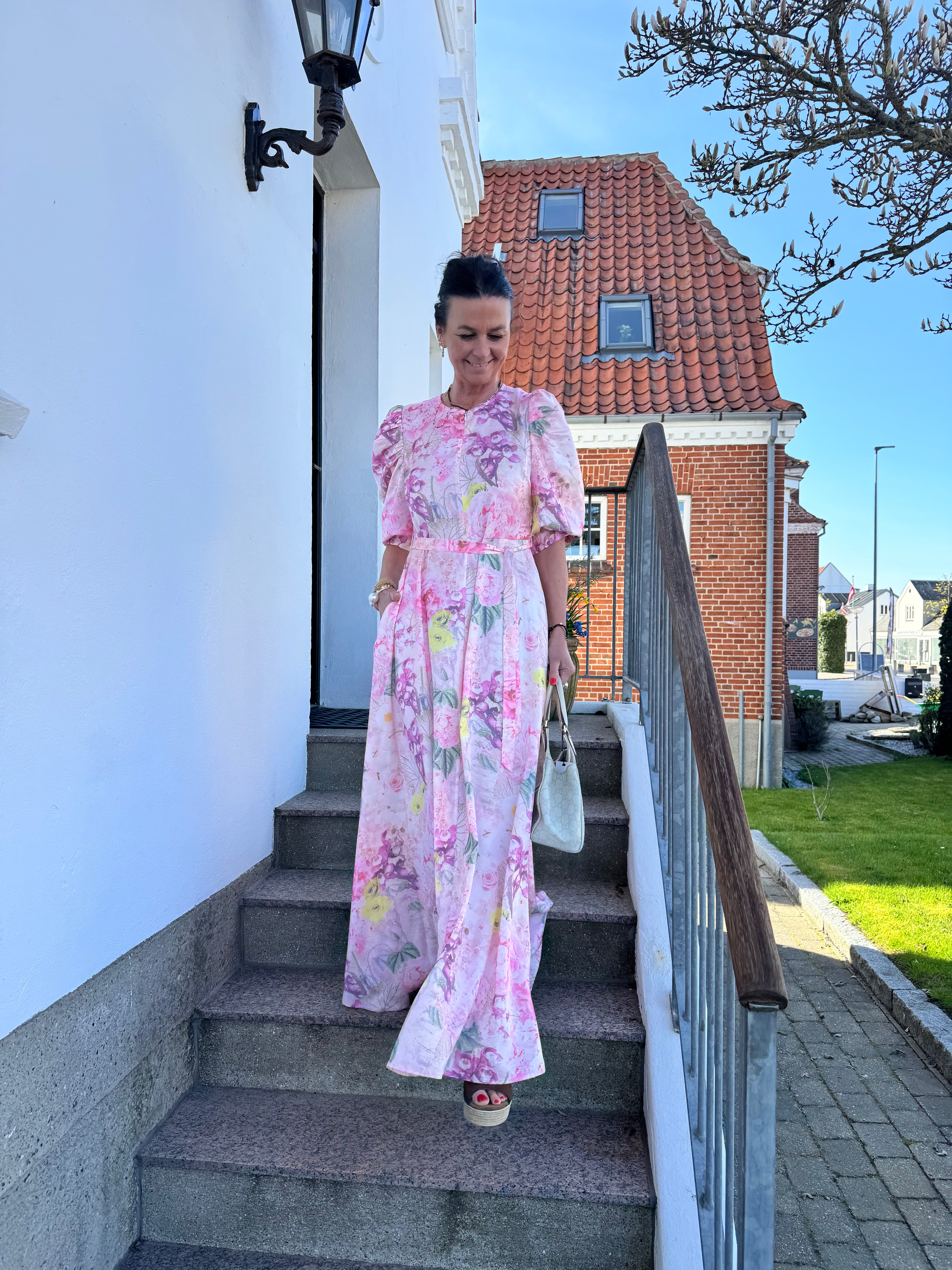CRÁS Kjole - Kaylacras Maxi Kjole i Floral Garden