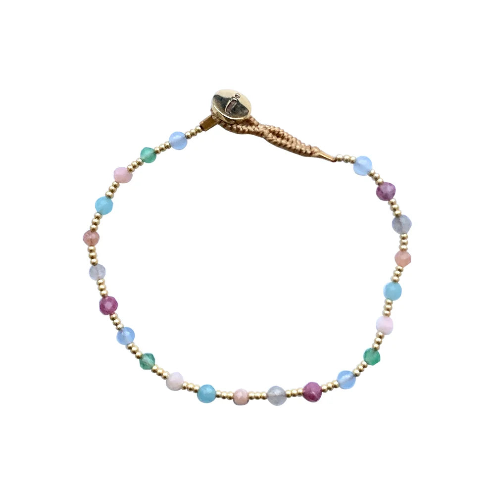 IBU Jewels Armbånd - EO02 Lulu Round Armbånd i Multi