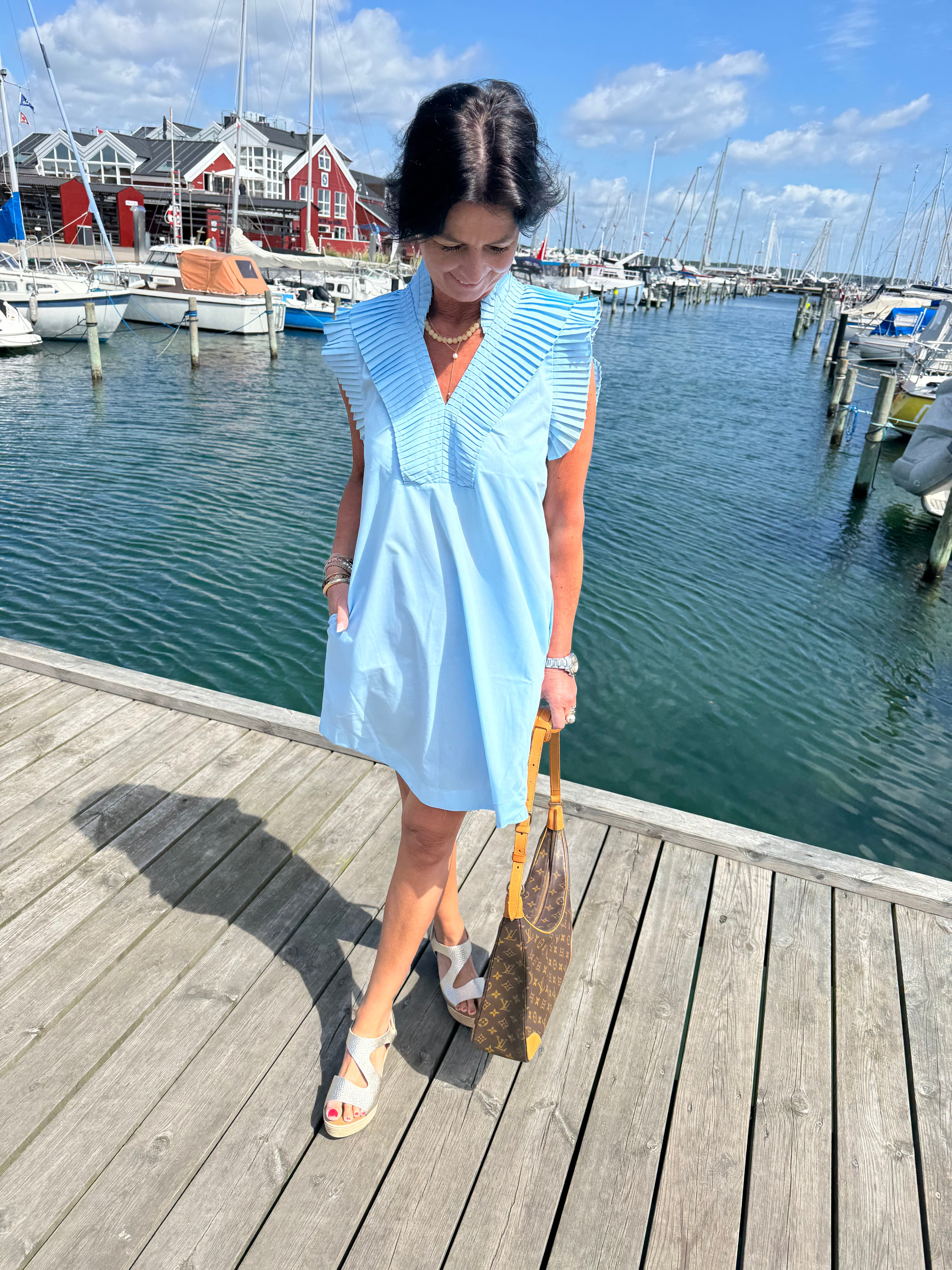Gossia Kjole - MileneGO Kjole i Ice Blue