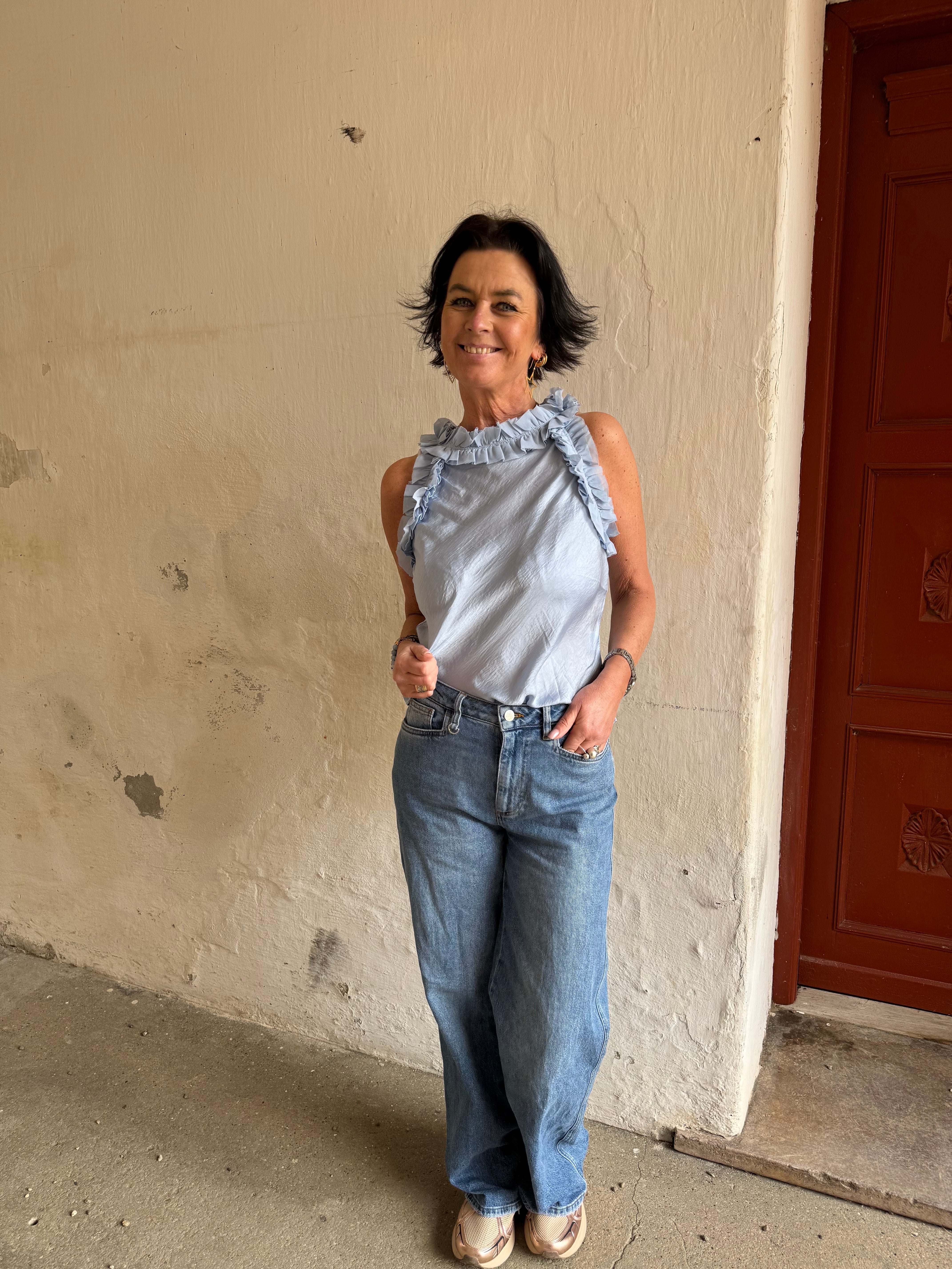 Gossia Top - AnnamieGO Top i Light Blue