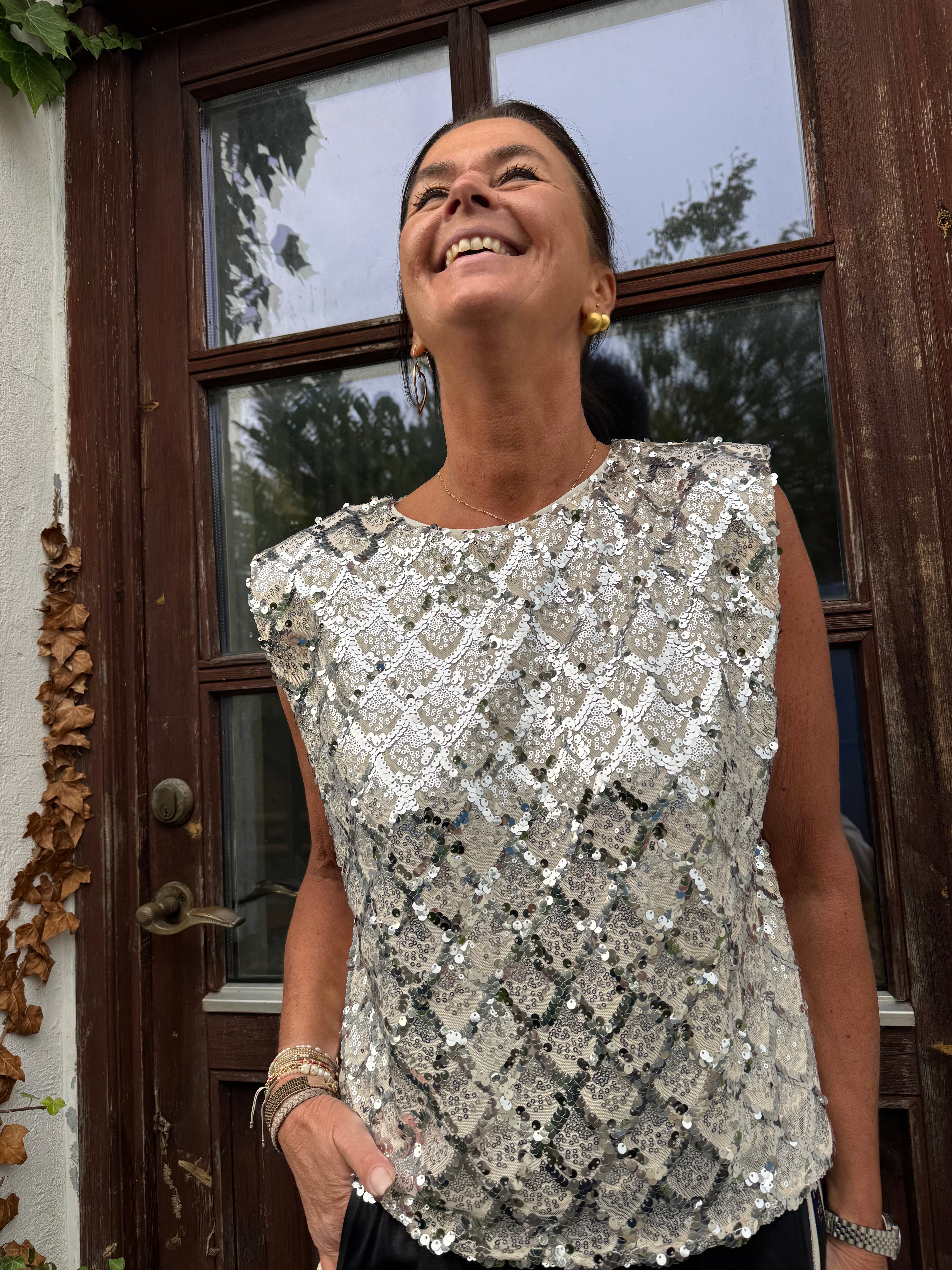 Gossia Top - HollyGO Top i Silver