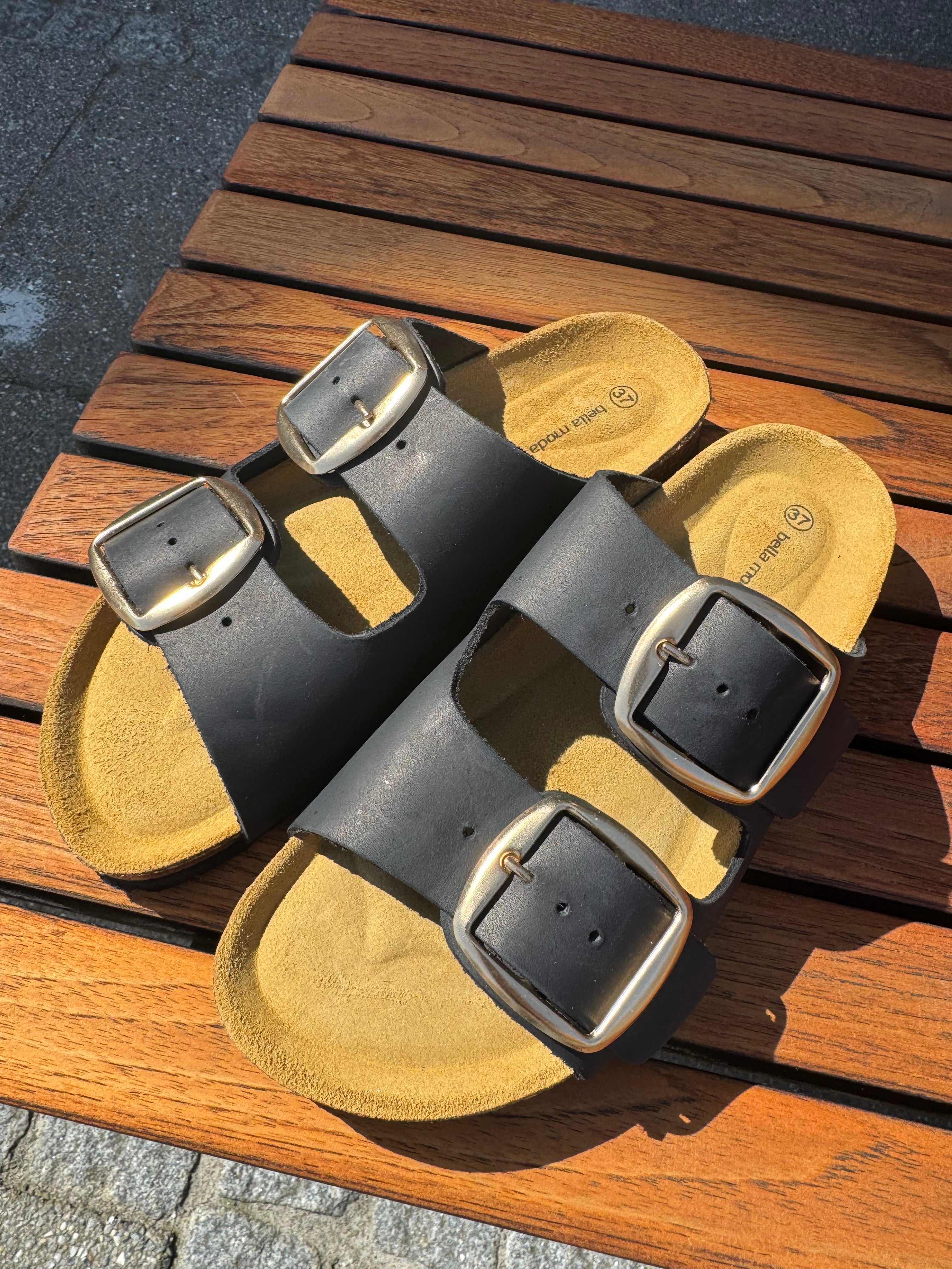 Bella Moda Sandal - BM10 25622 Sandal i Crazzy Sort