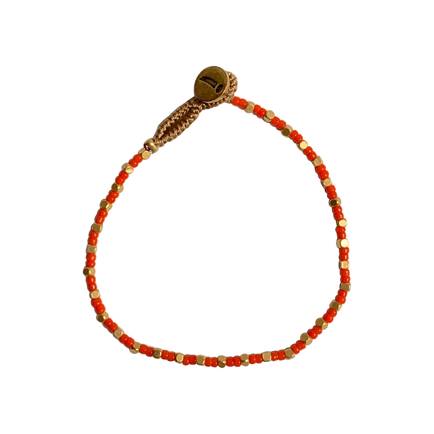 IBU Jewels Armbånd - FN03 Lulu Peggy Armbånd i Coral