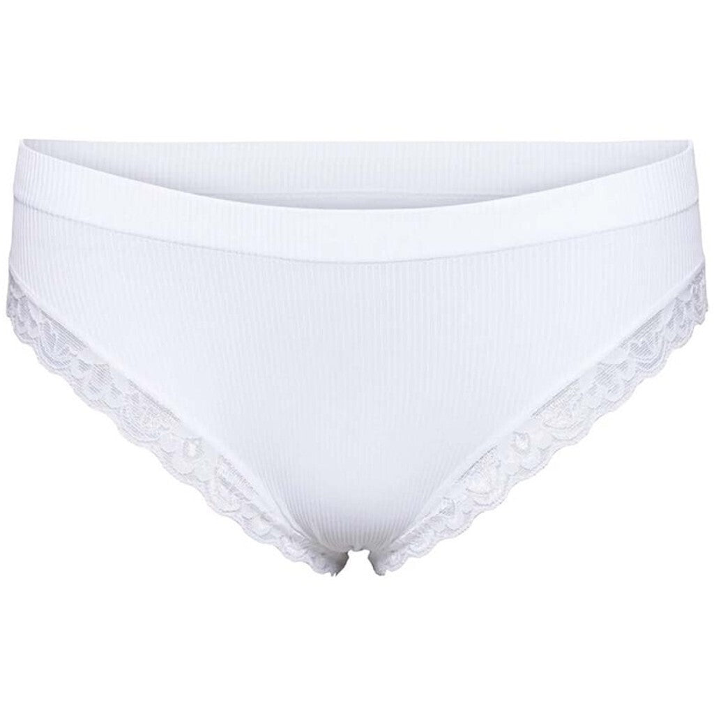 Tim & Simonsen Trusser - Feline Rib Trusser Bianco Hvid