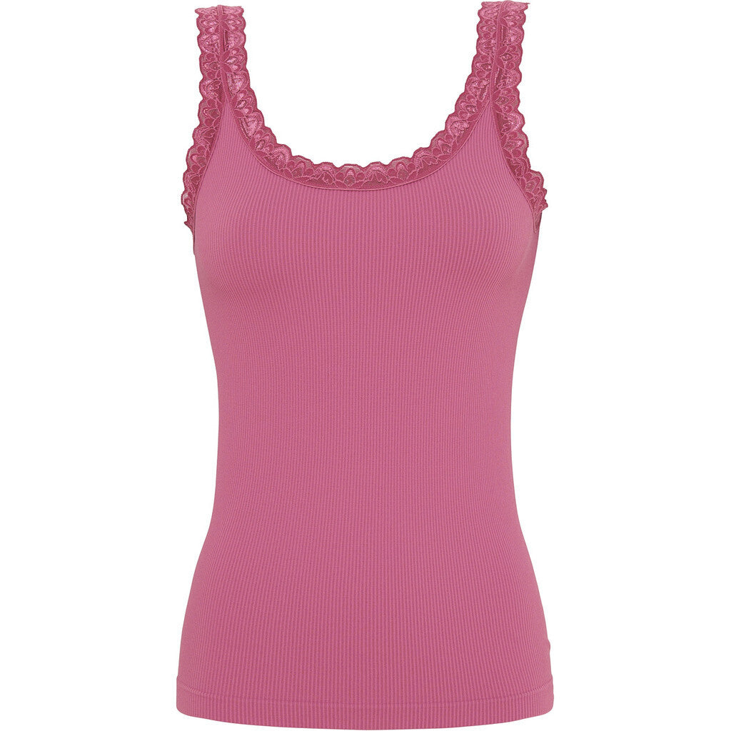Tim & Simonsen Top - Frida Rib Top i Malva