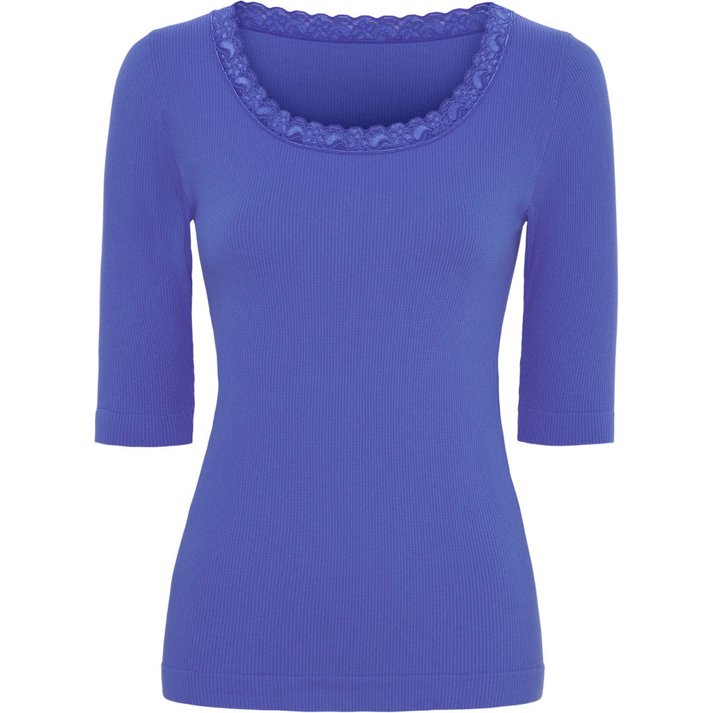 Tim & Simonsen Bluse - Frida SS Top i Alaska