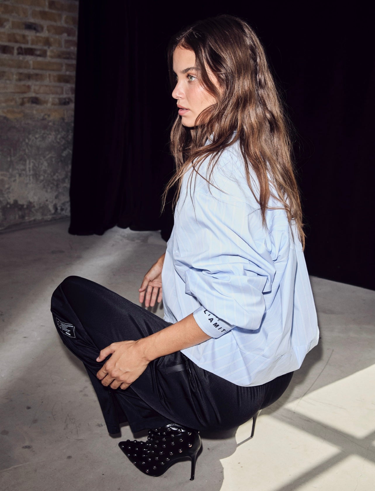 Haute L´amitié Skjorte - Sophie Stribet Skjorte i Pale Blue