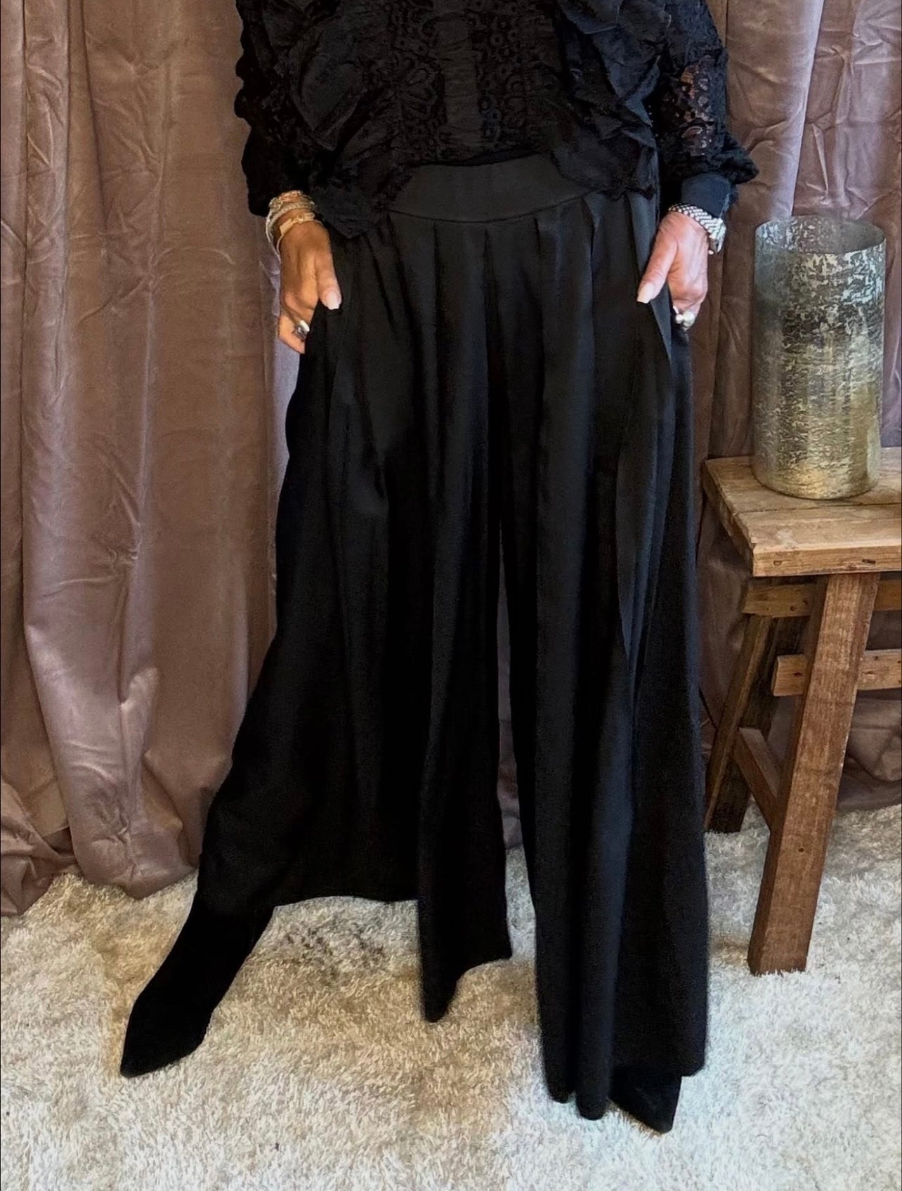 MARTA du château Bukser - MdcAmethyst Bukser i Sort